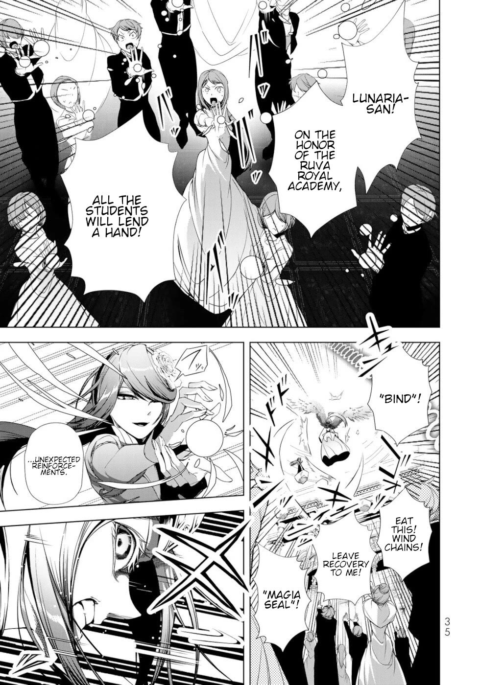 A Splendid Revenge Story of a Super-Dreadnought Cheat Villainess chapter 29 page 33