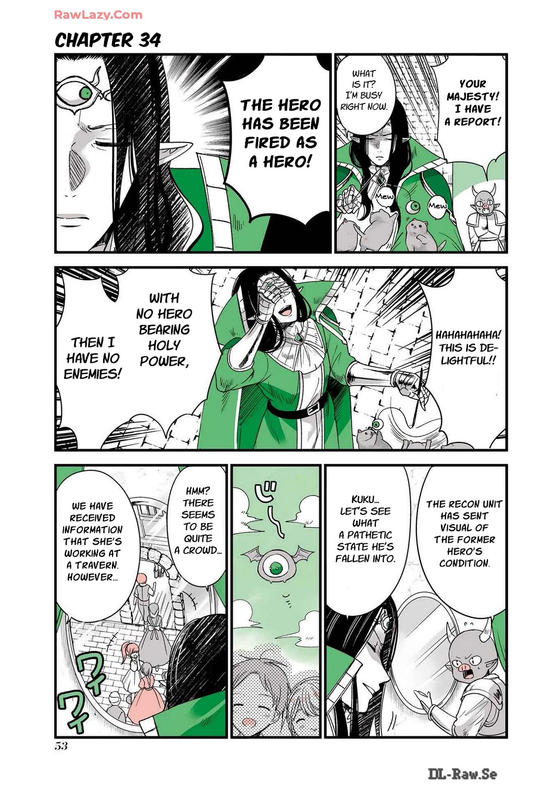 A Story about a Cat Reincarnated in a Different World Where There are no Cats. chapter 34 page 1