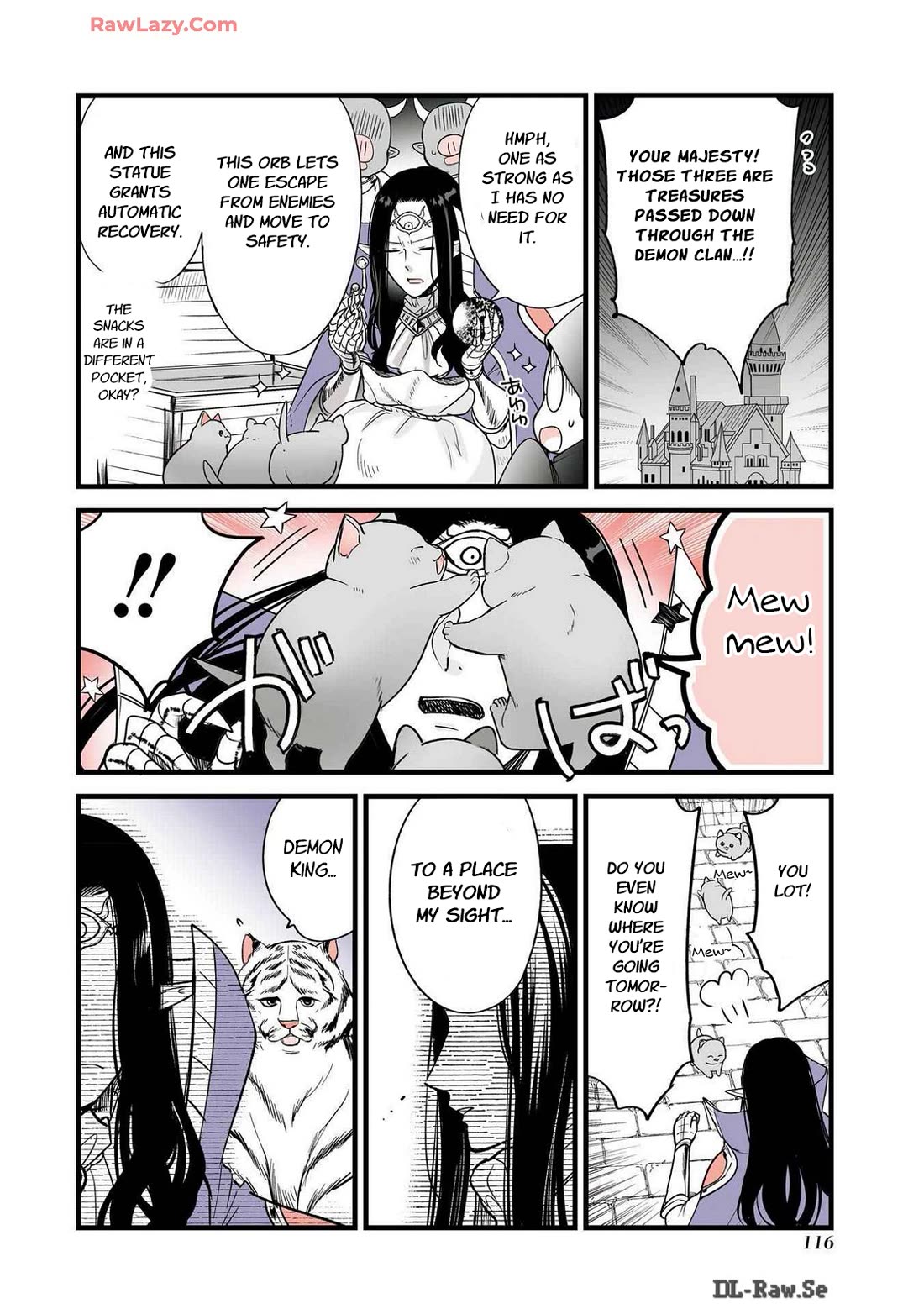 A Story about a Cat Reincarnated in a Different World Where There are no Cats. chapter 43 page 4