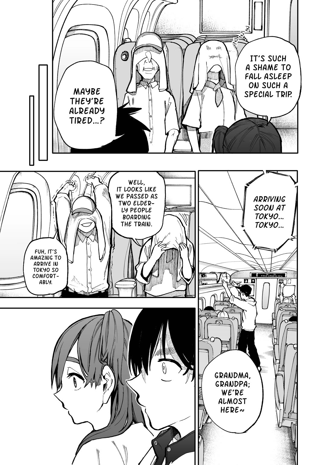 A Story About a Grandpa and Grandma Who Returned Back to Their Youth chapter 100 page 3