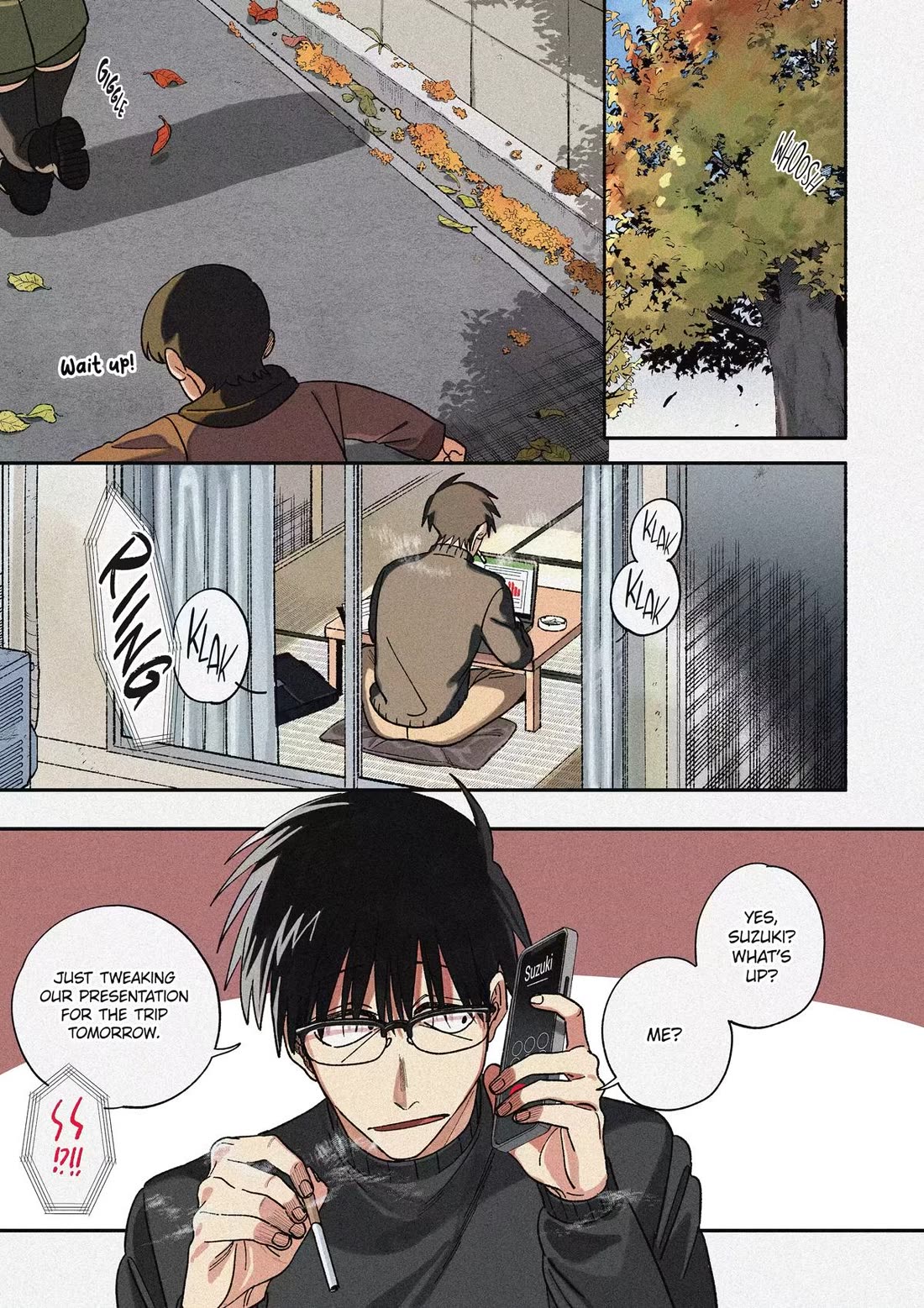 A Story About Smoking at the Back of the Supermarket chapter 57 page 1