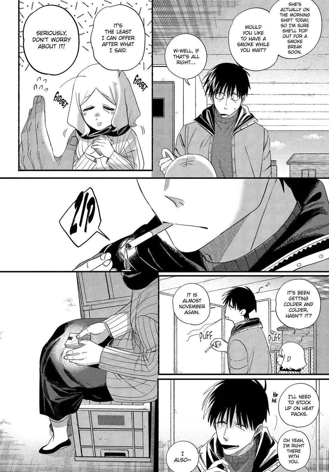 A Story About Smoking at the Back of the Supermarket chapter 57 page 13