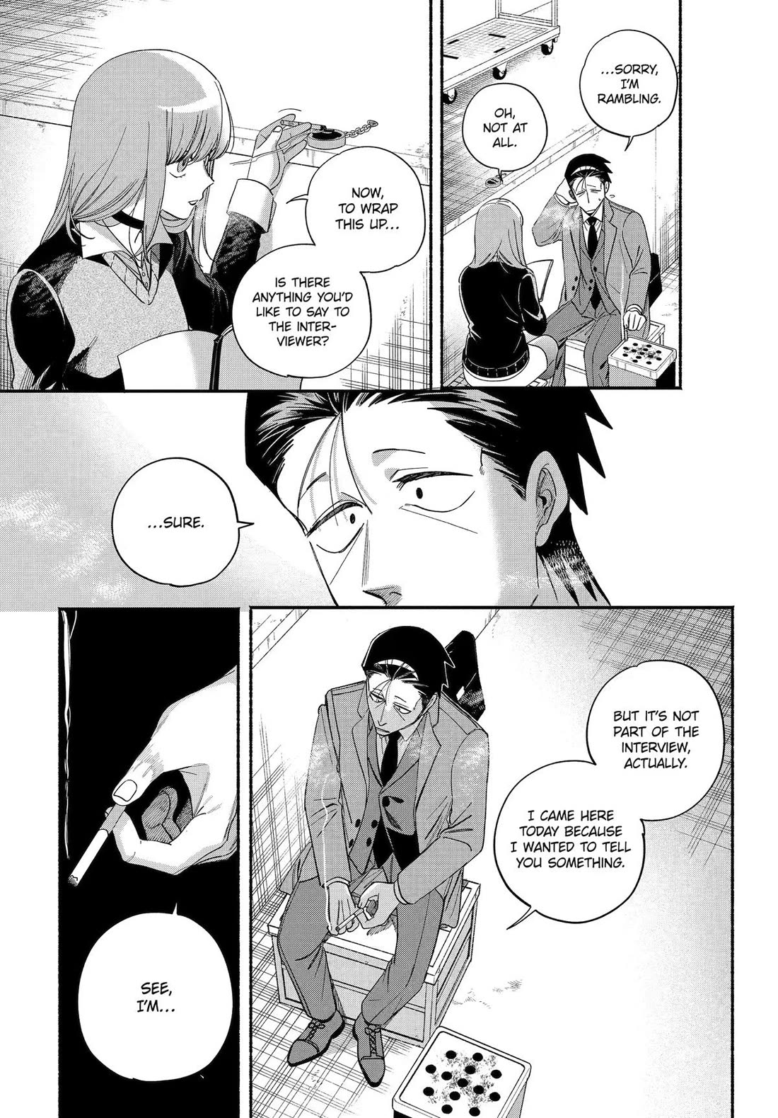 A Story About Smoking at the Back of the Supermarket chapter 59 page 28