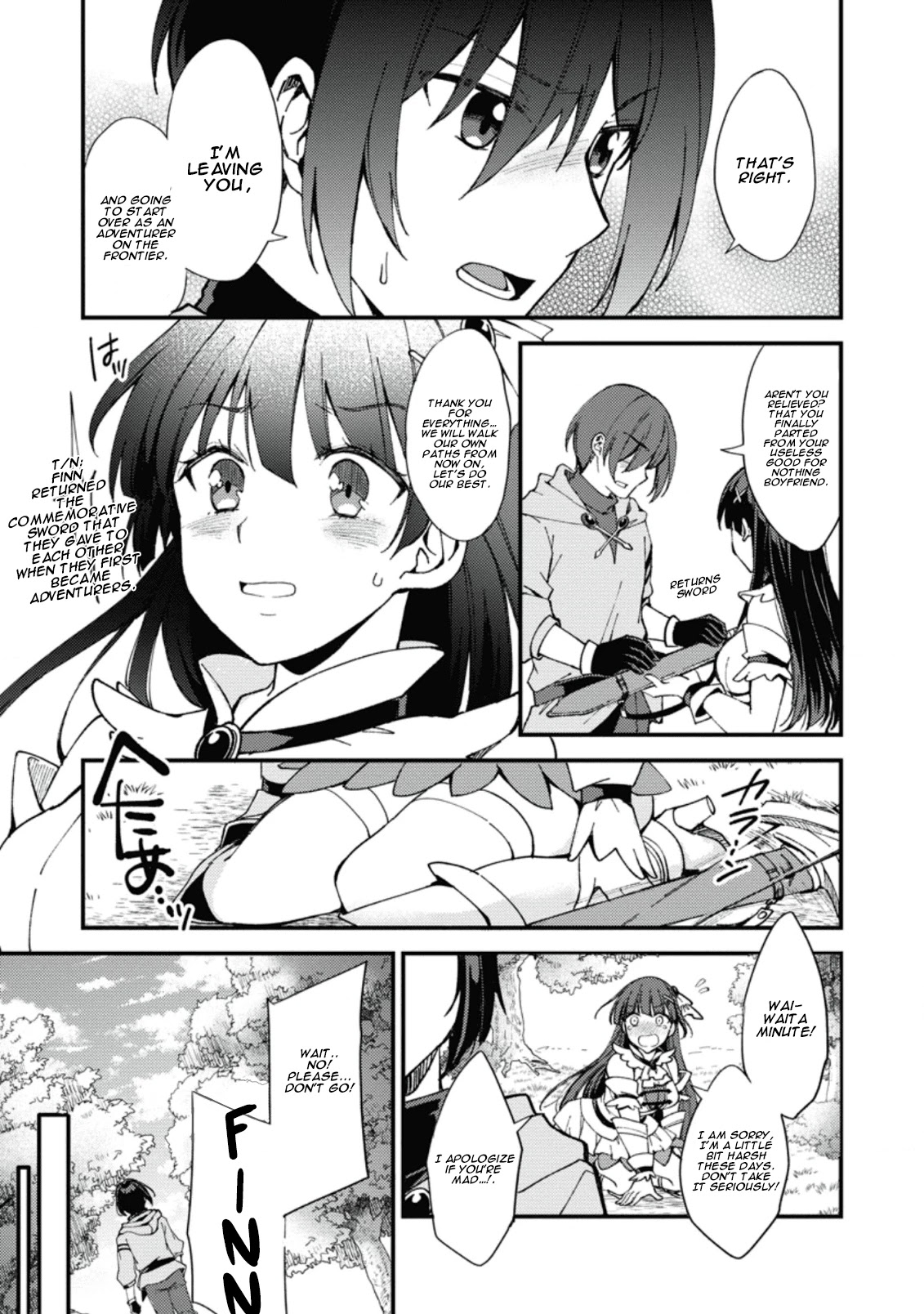 A Sword Master Childhood Friend Power Harassed Me Harshly, So I Broke Off Our Relationship And Make A Fresh Start At The Frontier As A Magic Swordsman. chapter 1 page 12