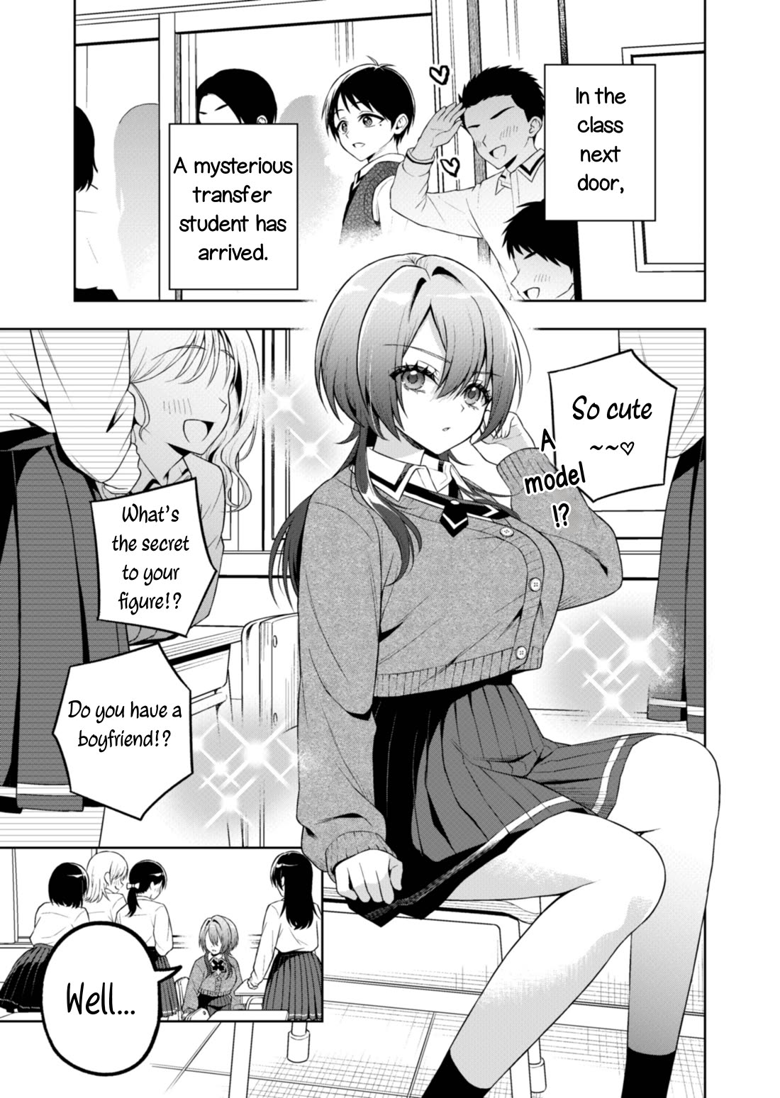 A Tom↑Boy↓ High School Girl Who Acts Way Too Much like a 4th Grade Boy — It’s Hilarious chapter 0 page 1