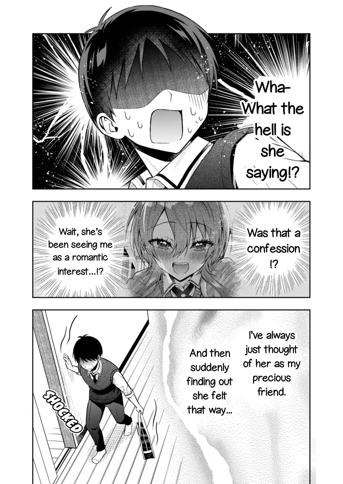 A Tom↑Boy↓ High School Girl Who Acts Way Too Much like a 4th Grade Boy — It’s Hilarious chapter 0 page 23