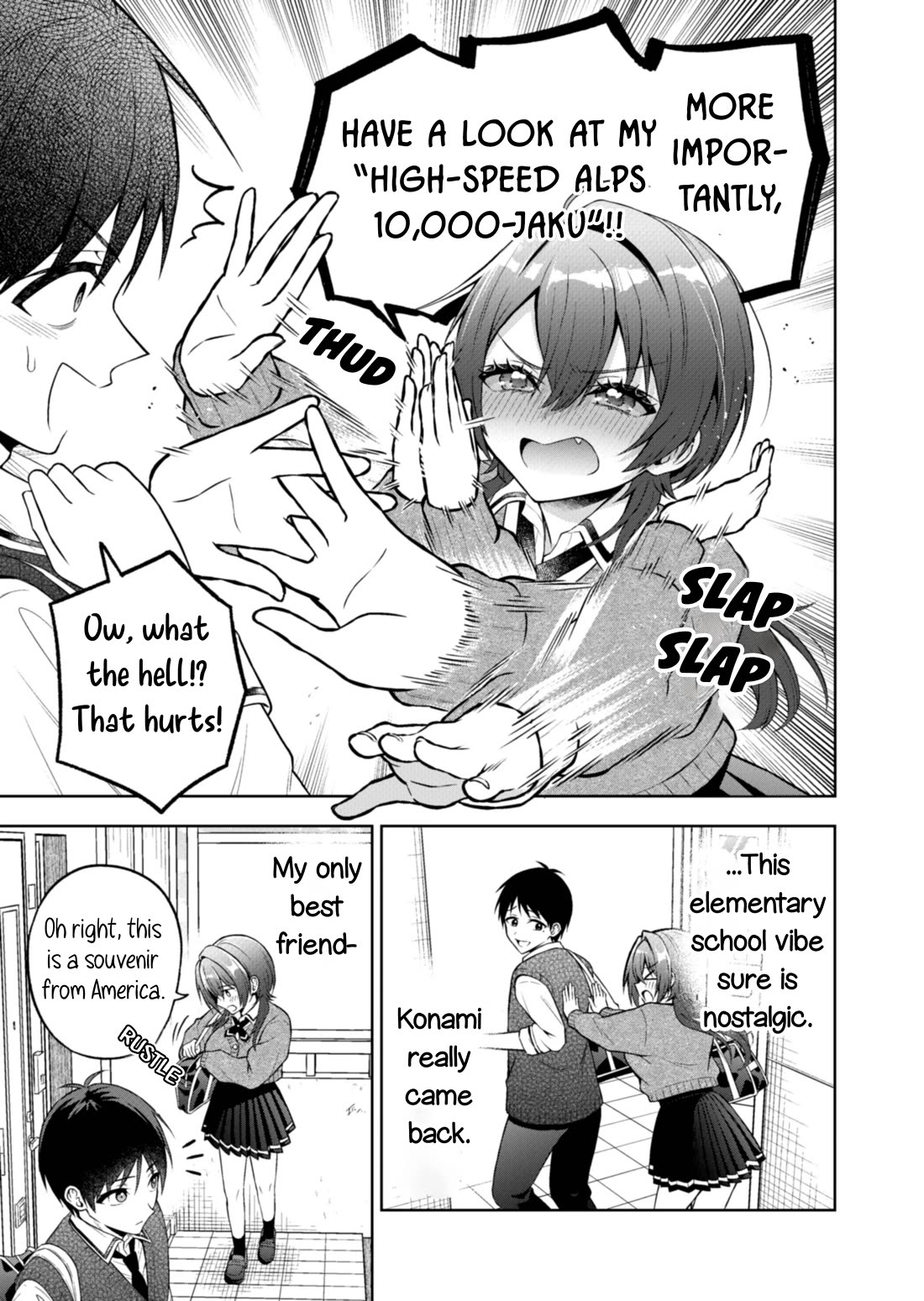 A Tom↑Boy↓ High School Girl Who Acts Way Too Much like a 4th Grade Boy — It’s Hilarious chapter 0 page 7