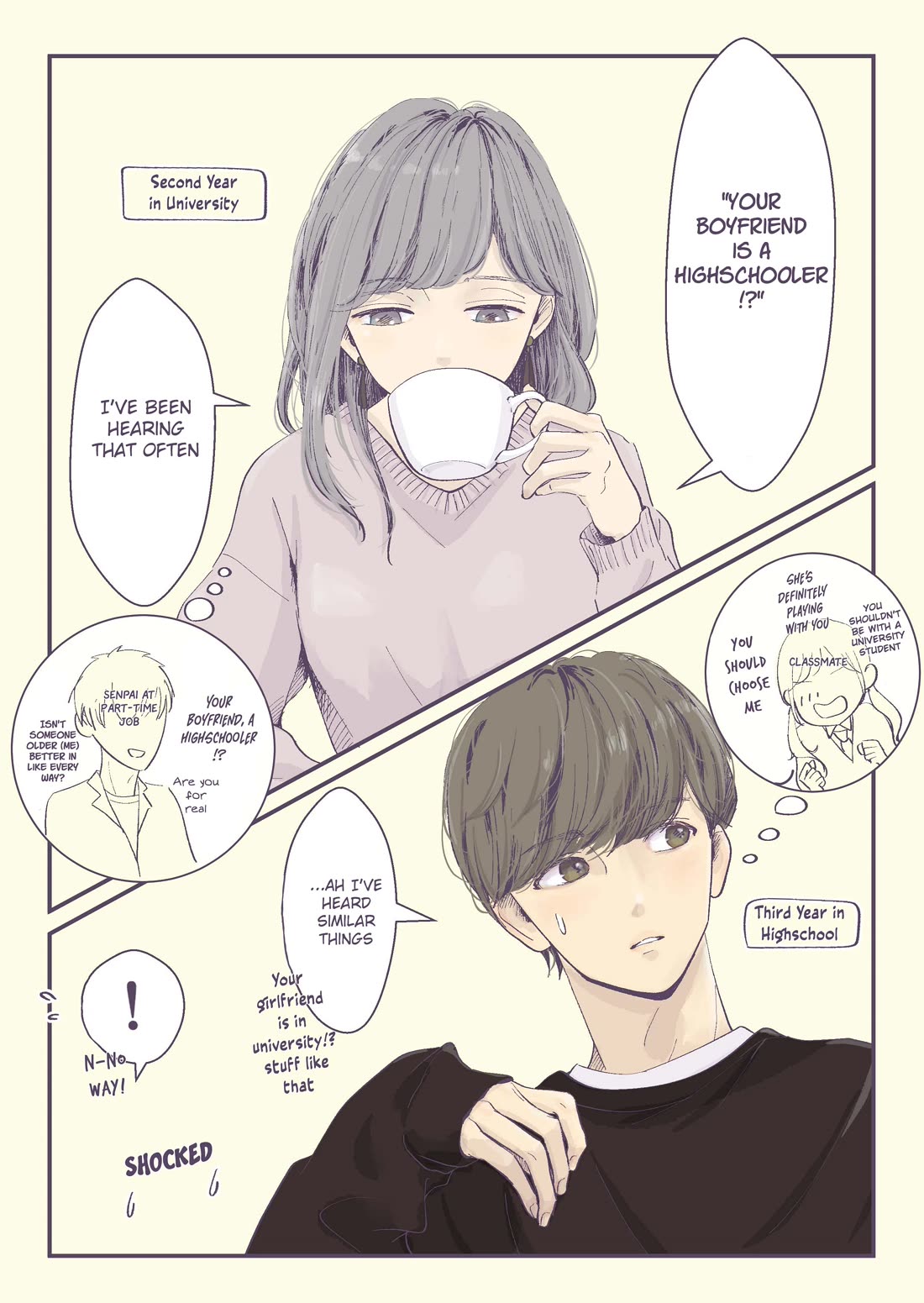 A Two-Year Age Gap Between Childhood Friends chapter 16 page 1