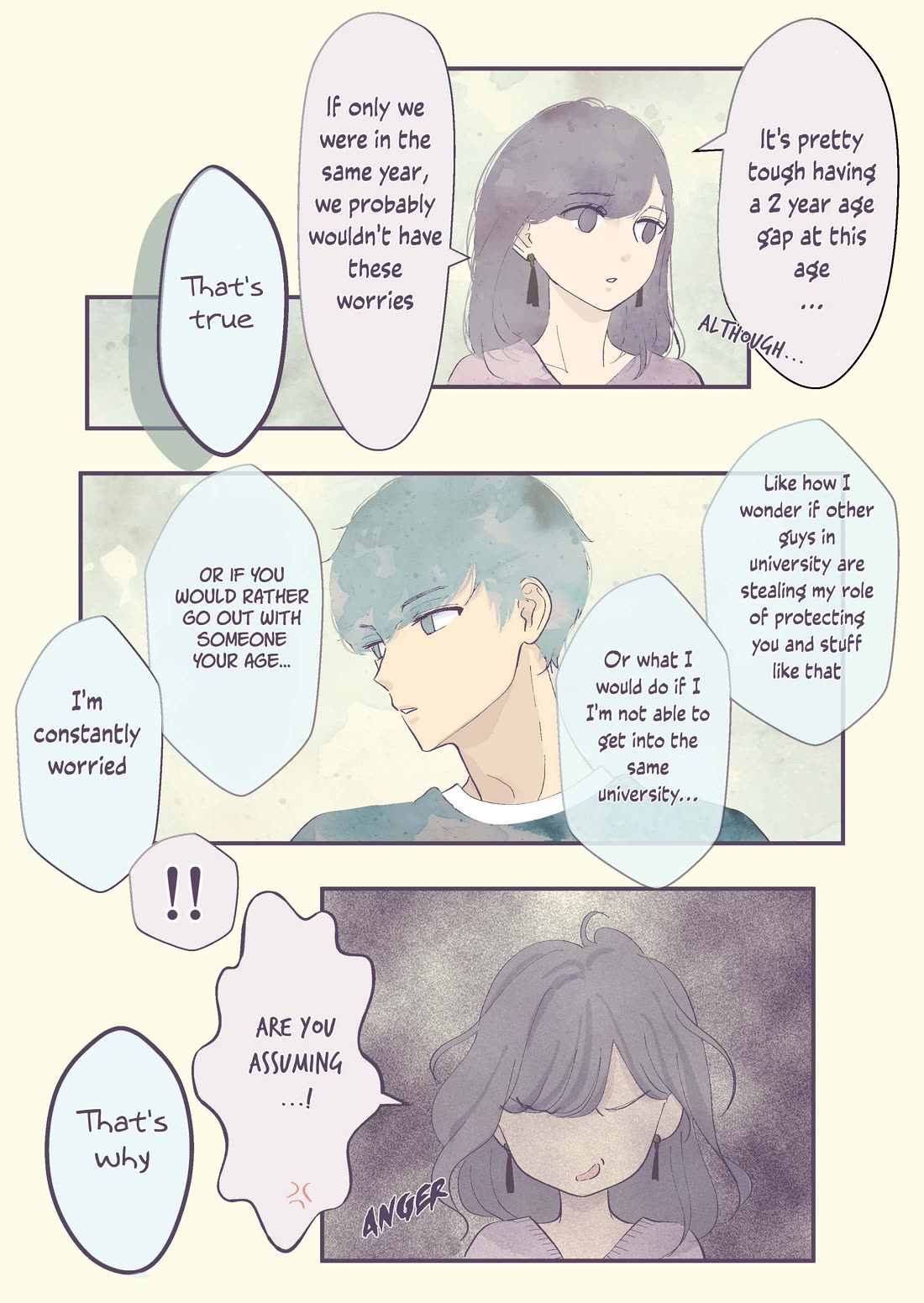 A Two-Year Age Gap Between Childhood Friends chapter 16 page 2