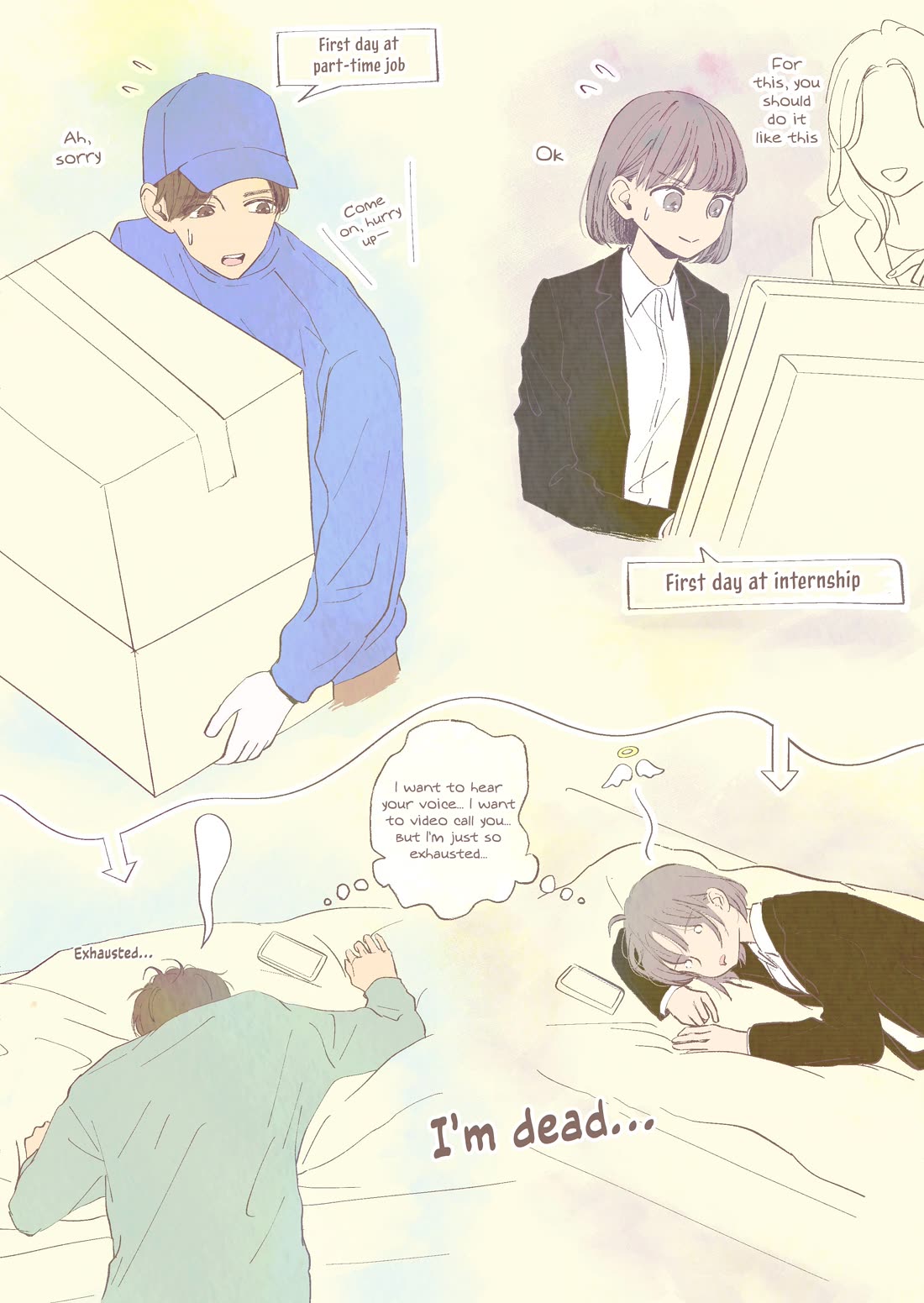 A Two-Year Age Gap Between Childhood Friends chapter 24.1 page 1