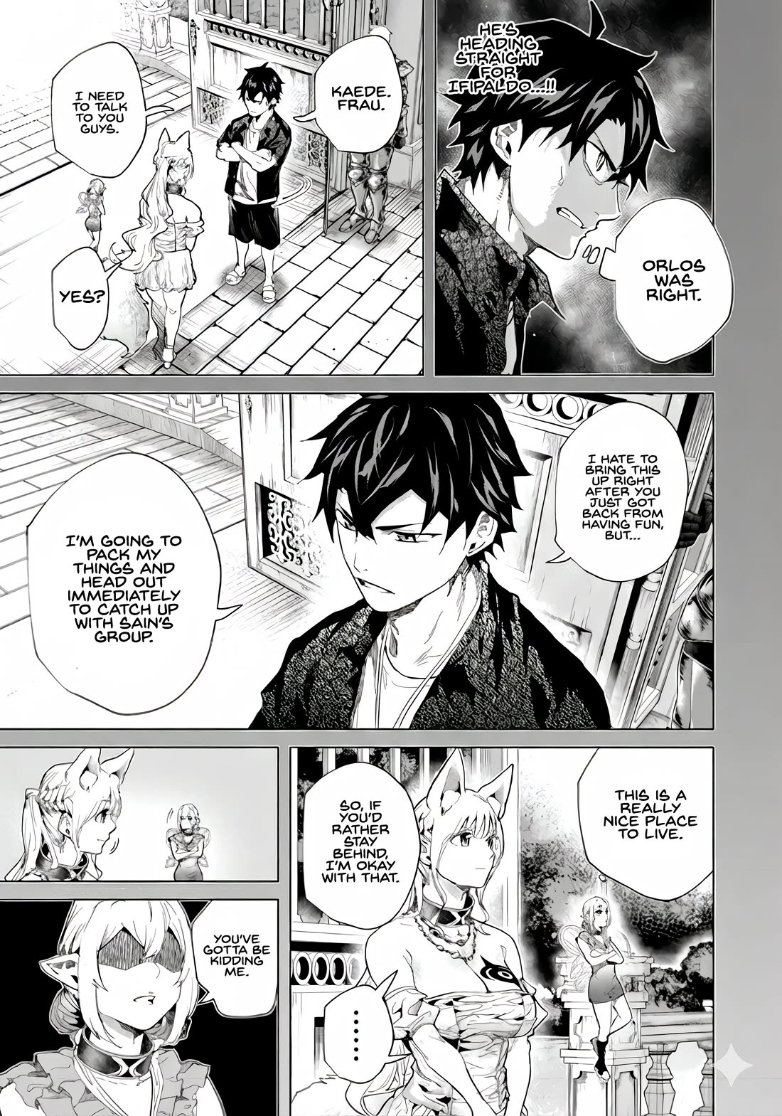 A Warrior Exiled by the Hero and His Lover chapter 42 page 4