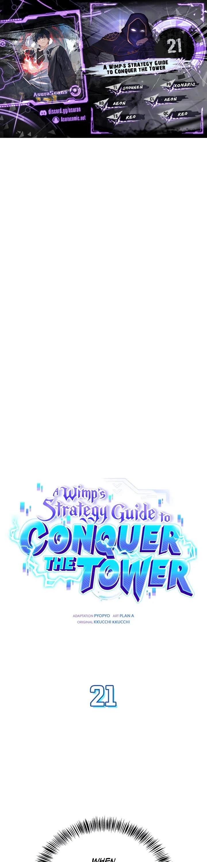 A Wimp’s Strategy Guide to Conquer the Tower chapter 21 page 1