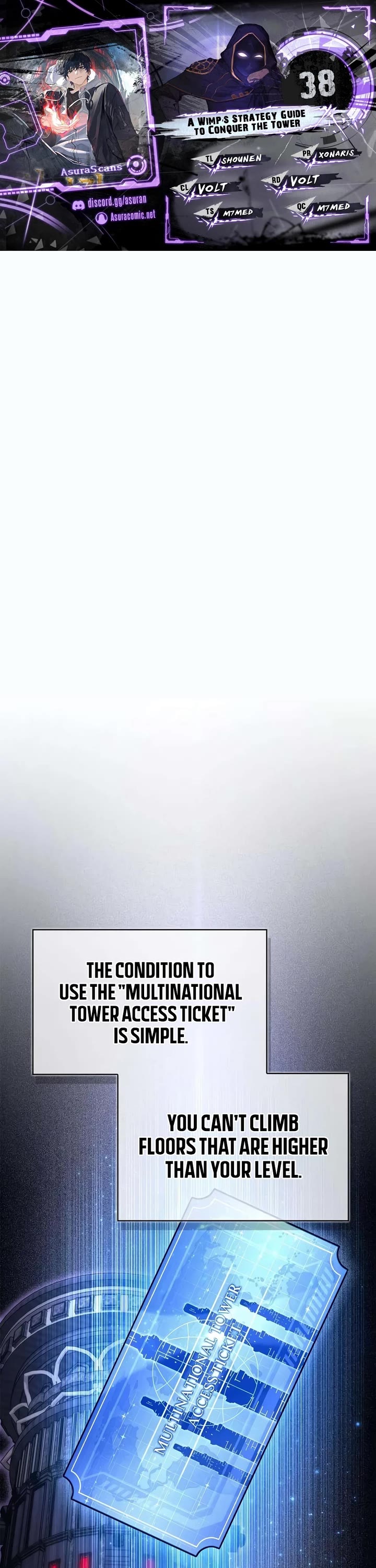 A Wimp’s Strategy Guide to Conquer the Tower chapter 38 page 1