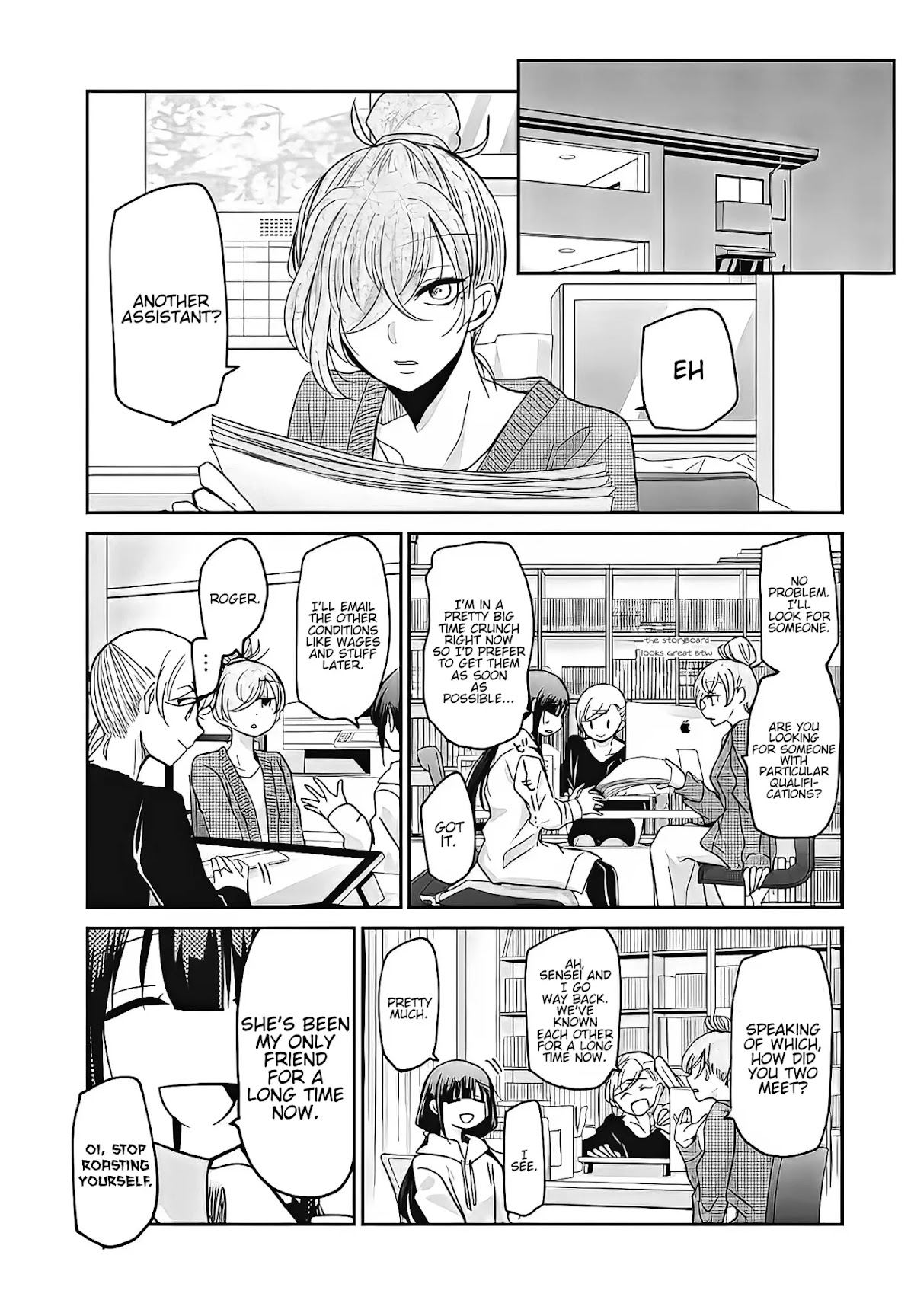 A Workplace Where You Can’t Help But Smile chapter 6 page 4