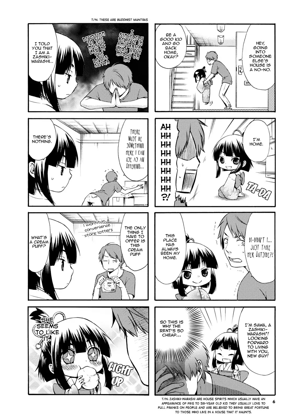 A Zashikiwarashi Lives in that Apartment chapter 1 page 6