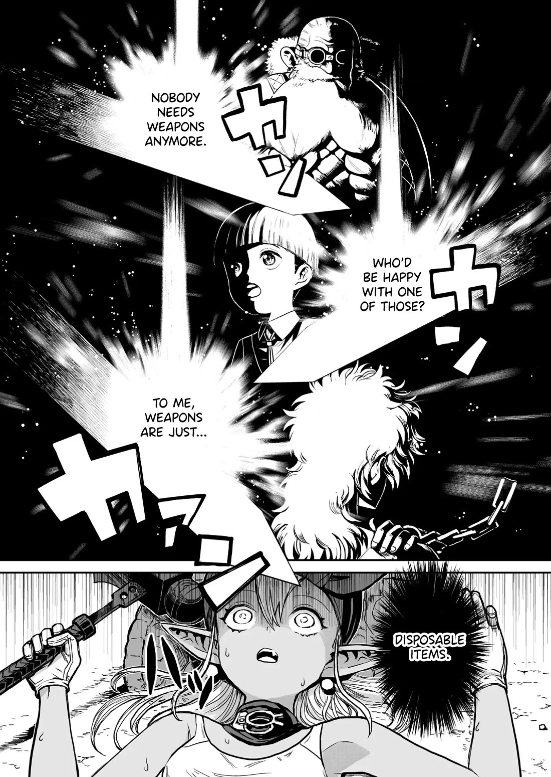 Abandoned: The Hero Who's So Strong He Breaks Every Weapon and the Elf Weaponsmith chapter 2 page 3