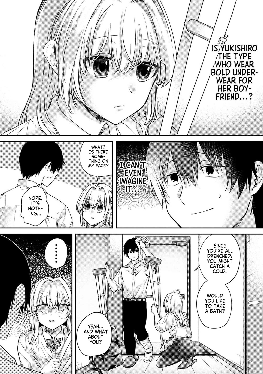 Omiai Shitakunakatta node, Murinandai na Jouken wo Tsuketara Doukyuusei ga Kita Ken ni Tsuite chapter 12.5 page 6