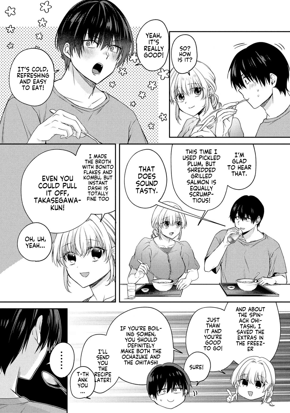 Omiai Shitakunakatta node, Murinandai na Jouken wo Tsuketara Doukyuusei ga Kita Ken ni Tsuite chapter 12.7 page 6