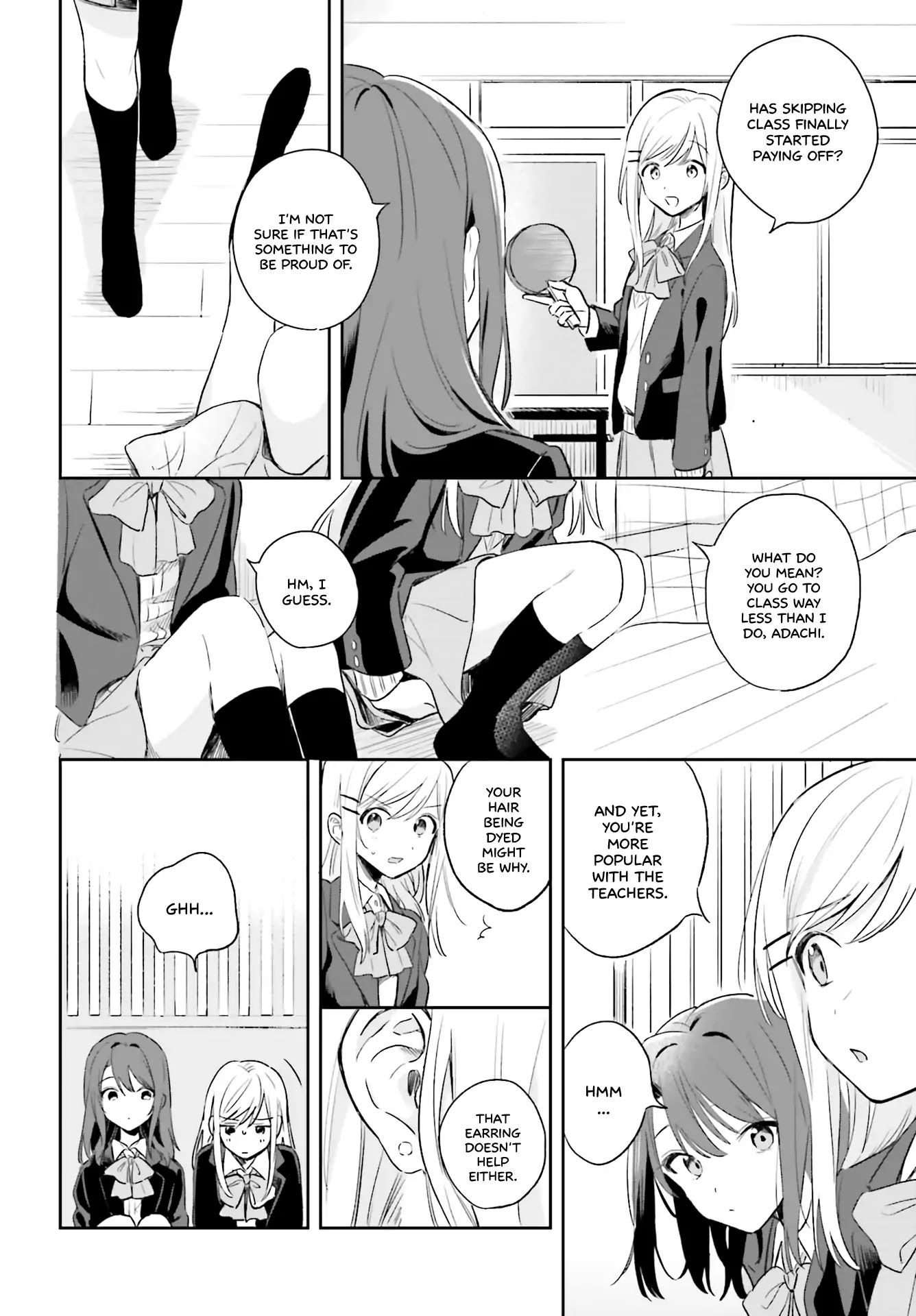 Adachi to Shimamura (Moke Yuzuhara) chapter 1 page 4