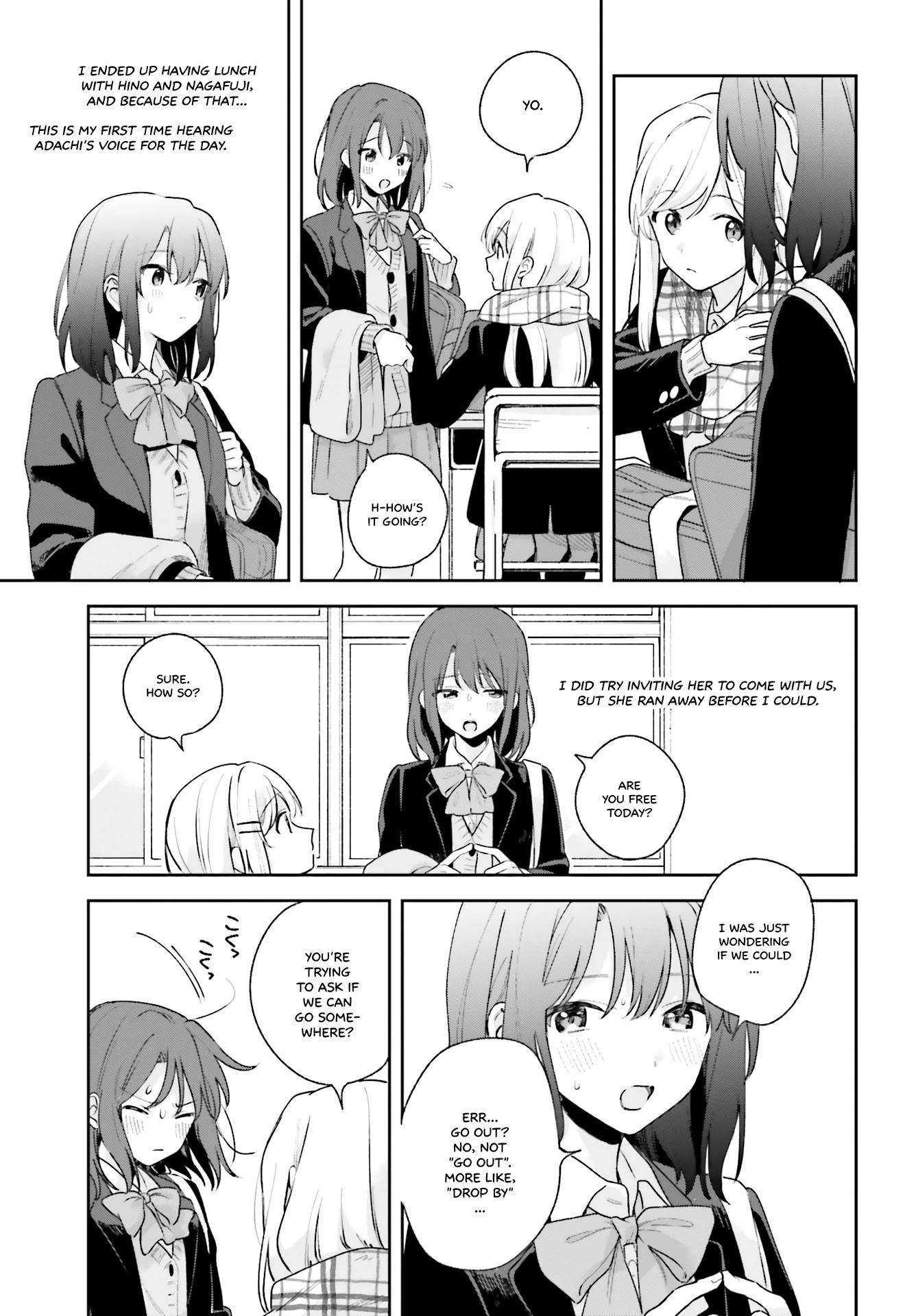 Adachi to Shimamura (Moke Yuzuhara) chapter 14 page 5