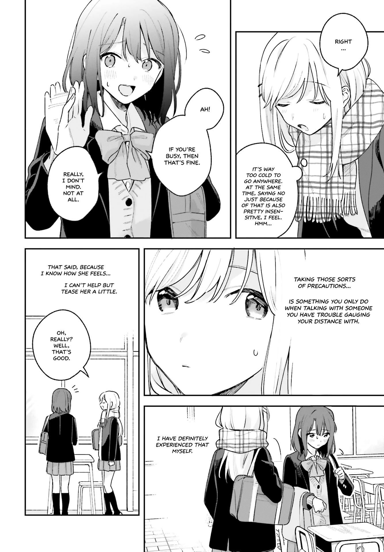 Adachi to Shimamura (Moke Yuzuhara) chapter 14 page 6
