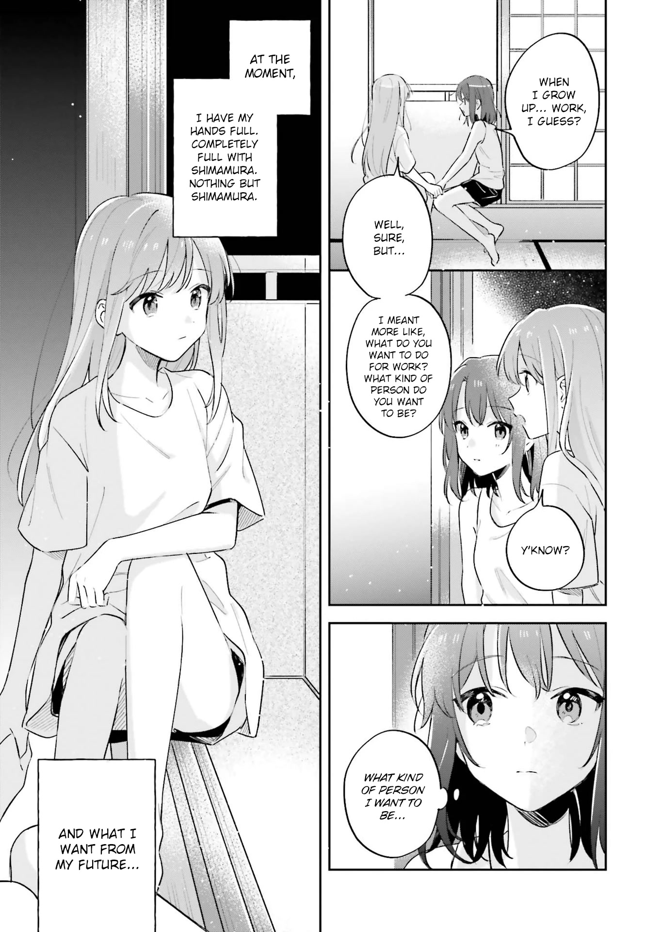 Adachi to Shimamura (Moke Yuzuhara) chapter 32 page 21