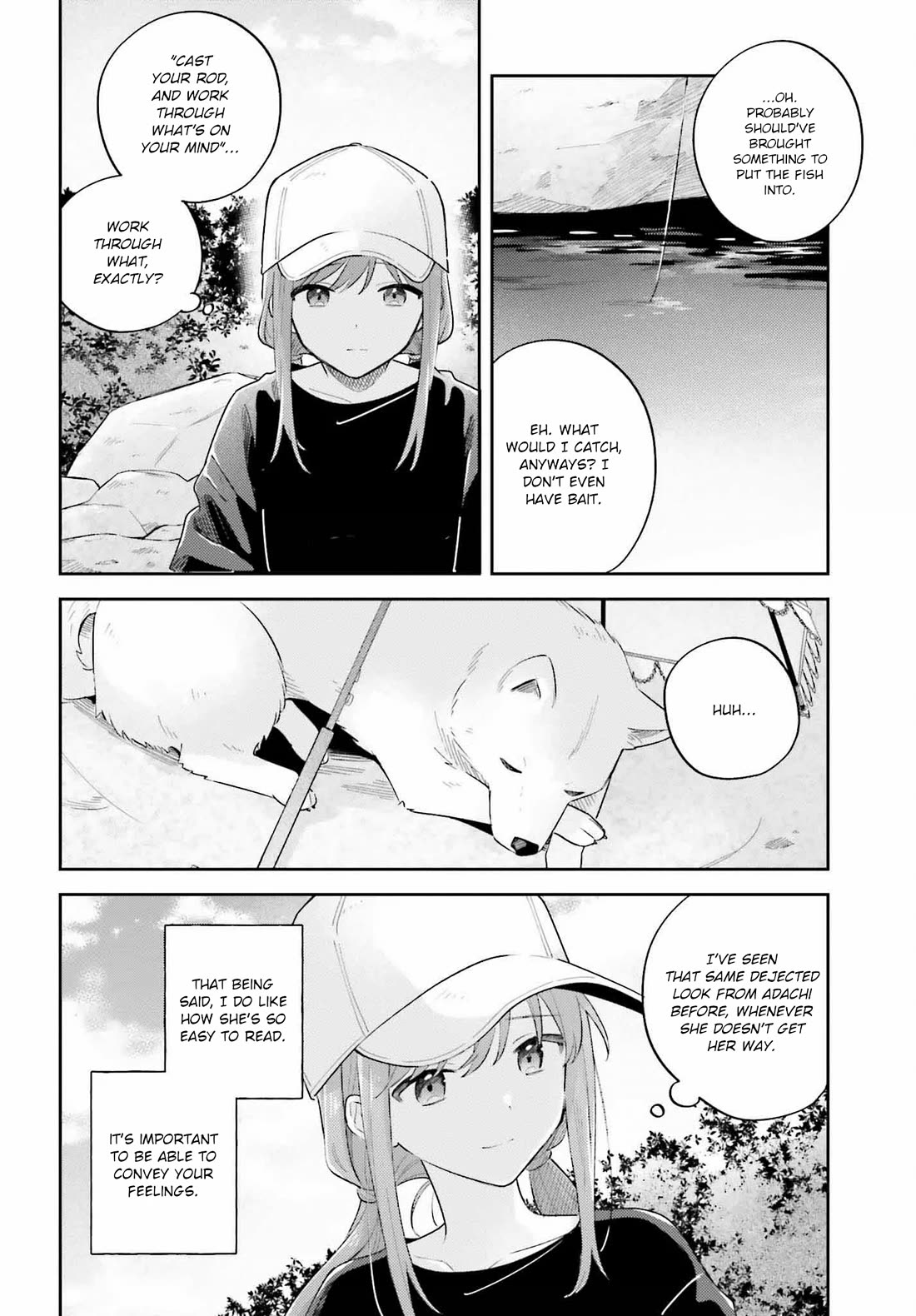 Adachi to Shimamura (Moke Yuzuhara) chapter 38 page 2