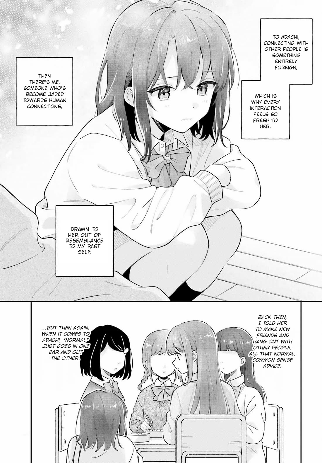Adachi to Shimamura (Moke Yuzuhara) chapter 38 page 3