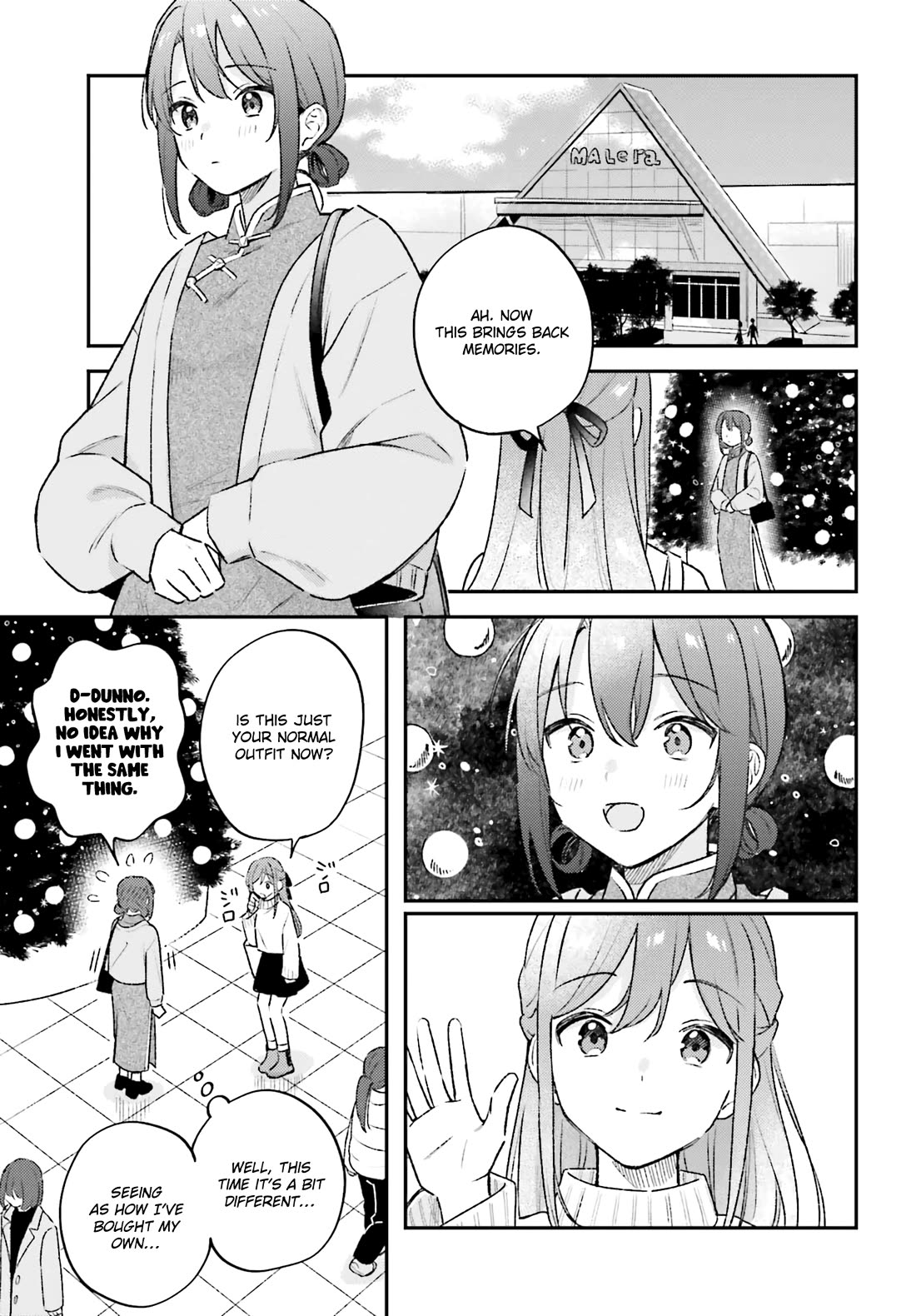 Adachi to Shimamura (Moke Yuzuhara) chapter 45.1 page 11