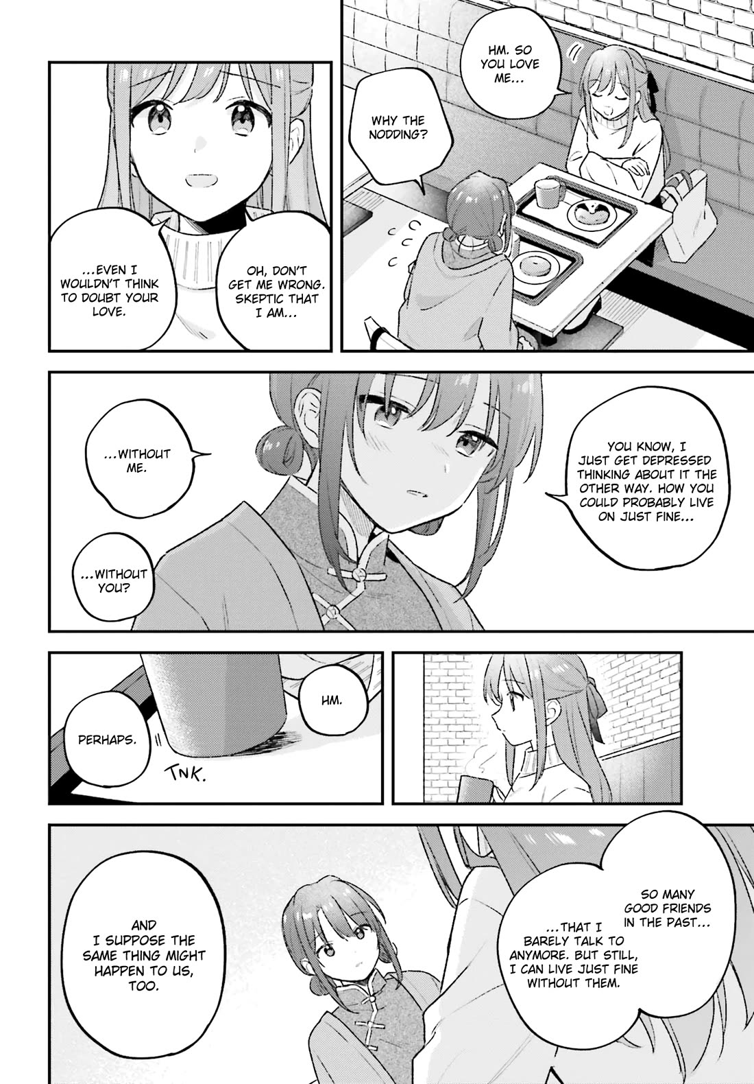 Adachi to Shimamura (Moke Yuzuhara) chapter 45.1 page 18