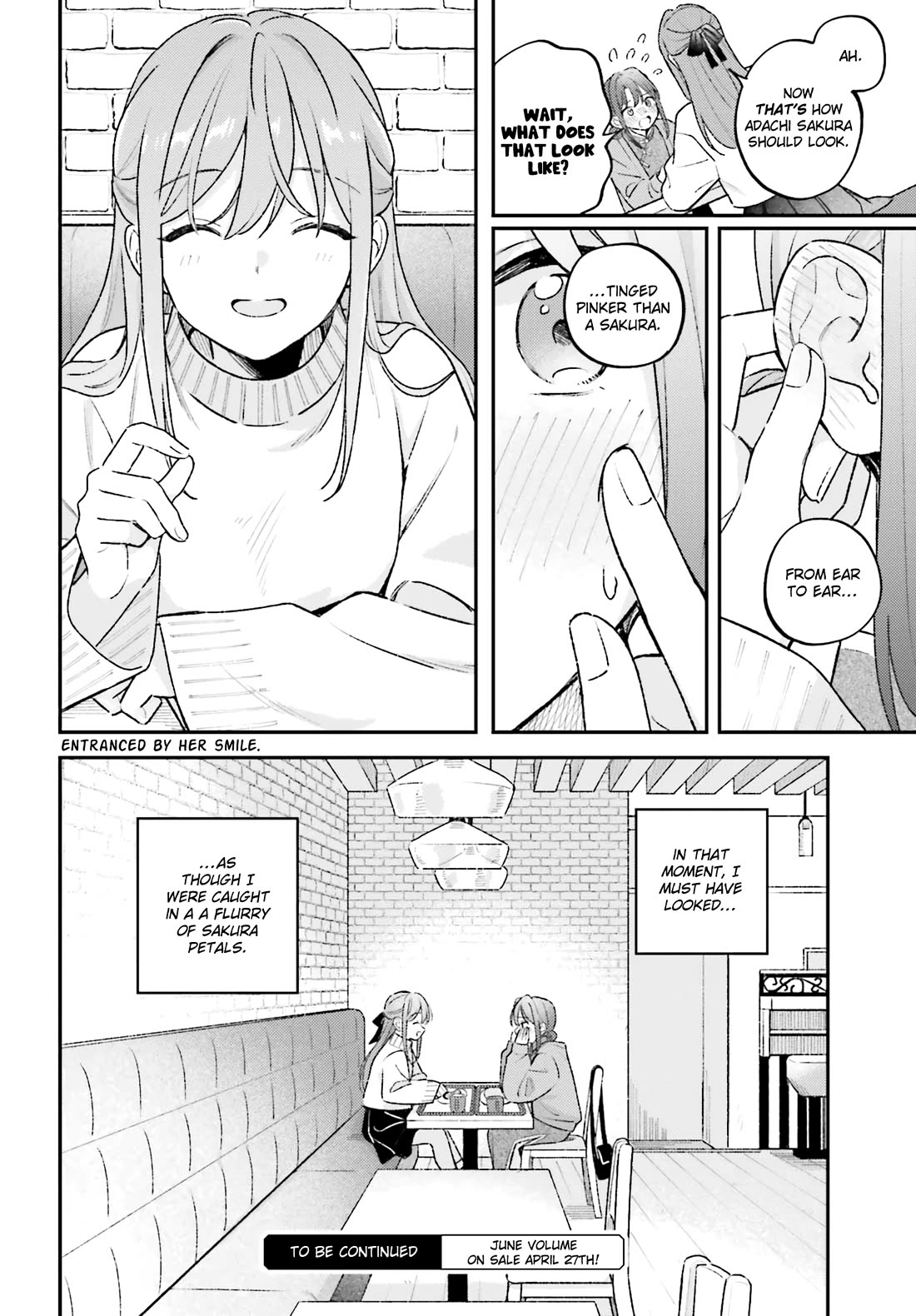 Adachi to Shimamura (Moke Yuzuhara) chapter 45.1 page 22