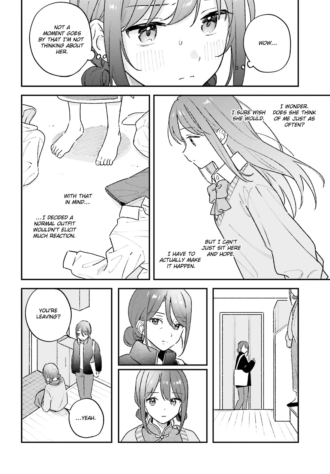 Adachi to Shimamura (Moke Yuzuhara) chapter 45.1 page 4