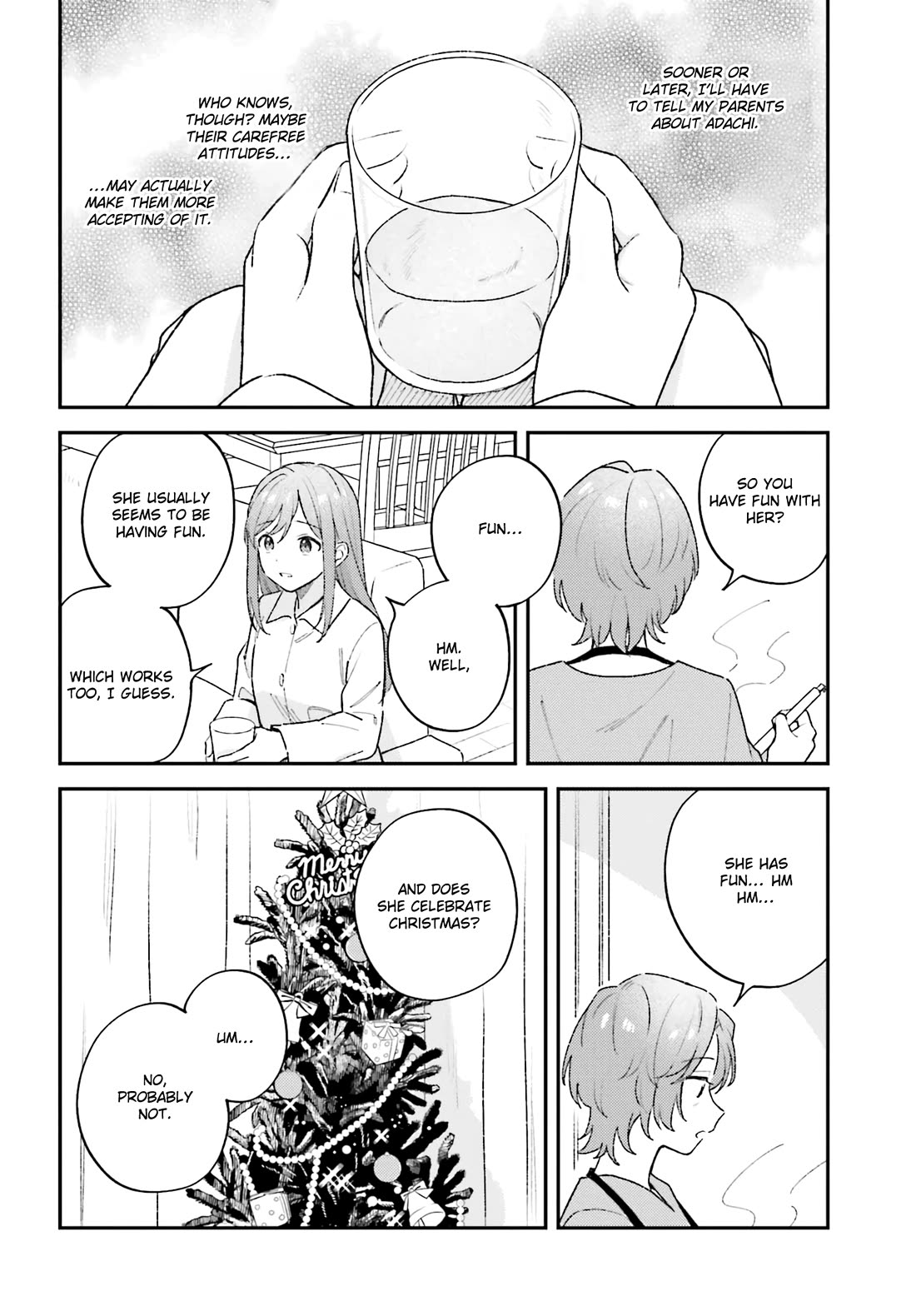 Adachi to Shimamura (Moke Yuzuhara) chapter 45.1 page 8