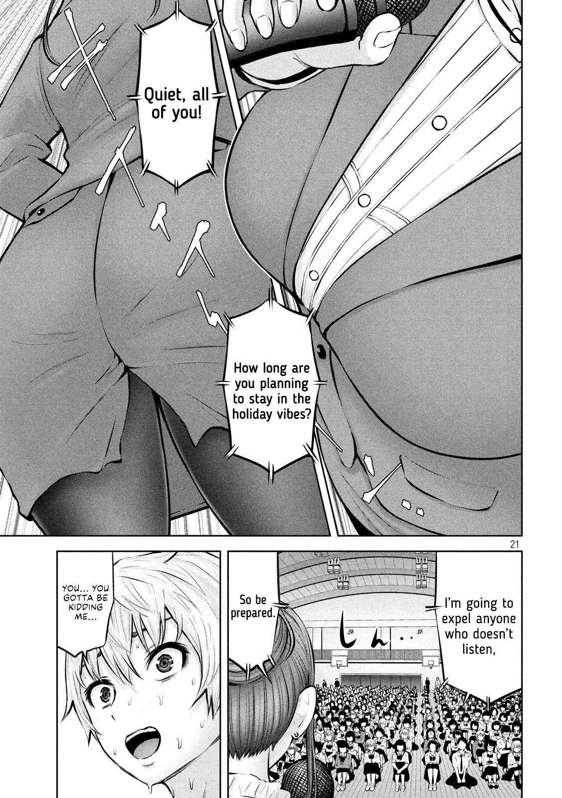 Adamasu no Majotachi chapter 17 page 22