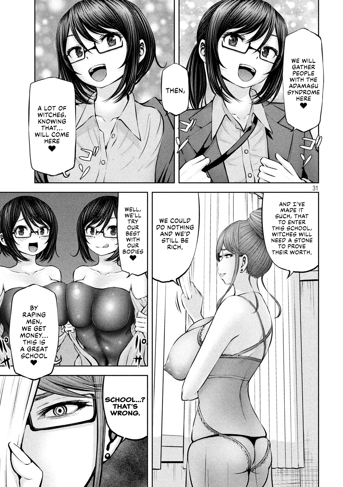 Adamasu no Majotachi chapter 17 page 31