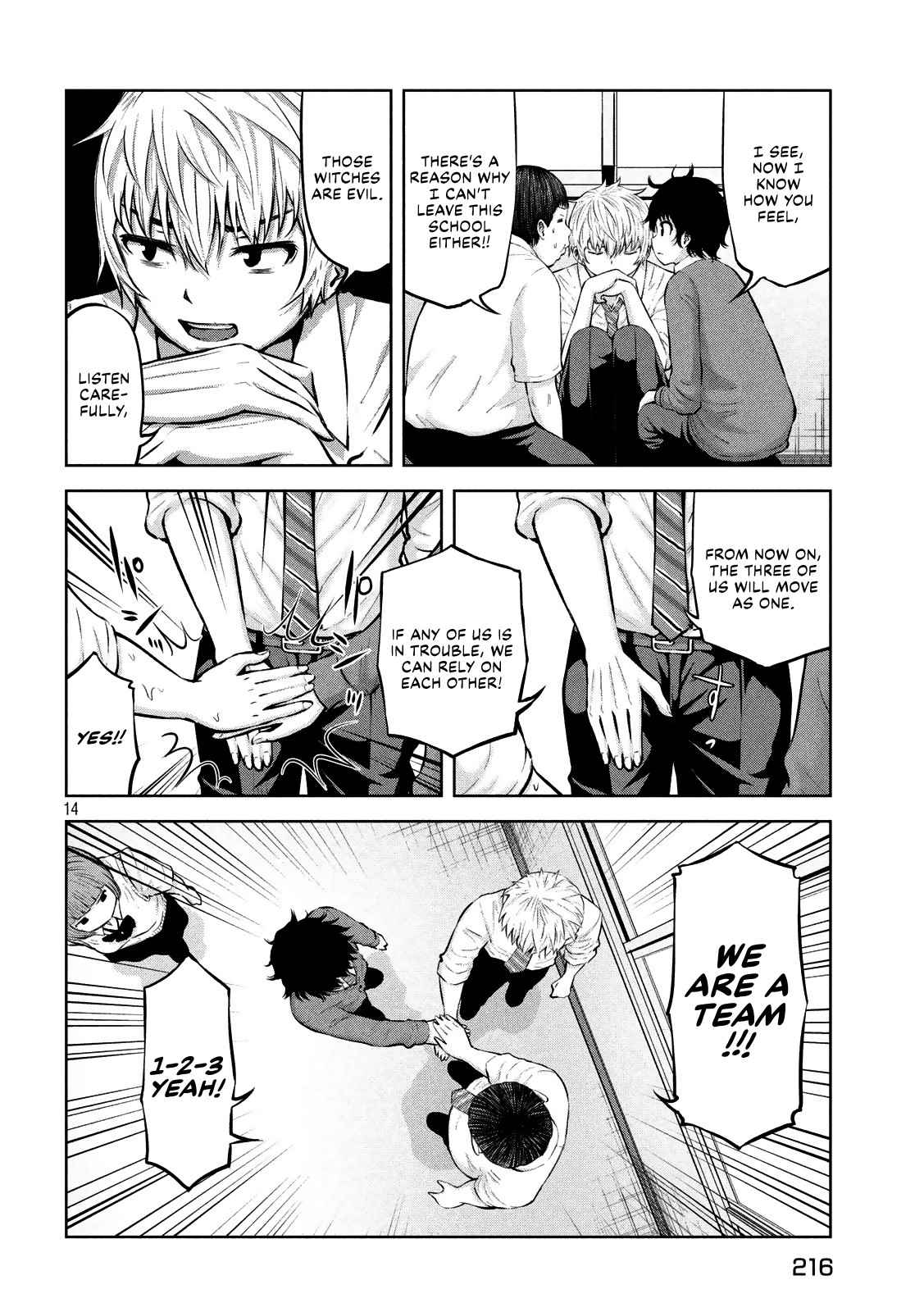 Adamasu no Majotachi chapter 18 page 15