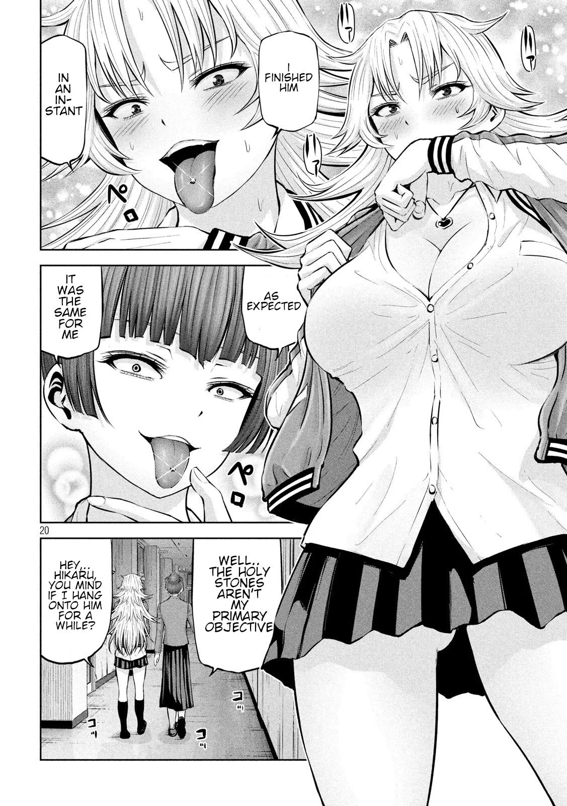 Adamasu no Majotachi chapter 21 page 20