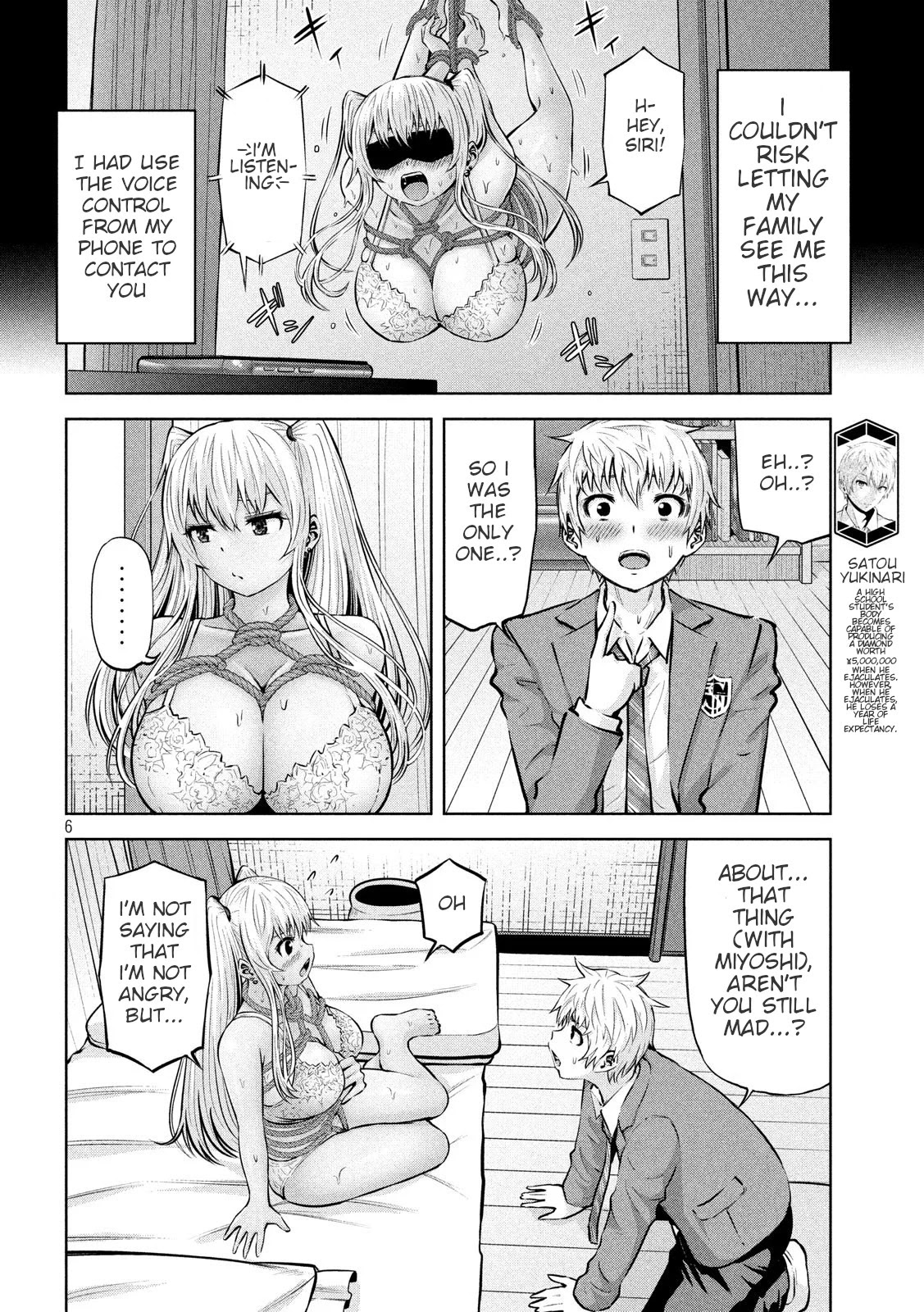 Adamasu no Majotachi chapter 22 page 6