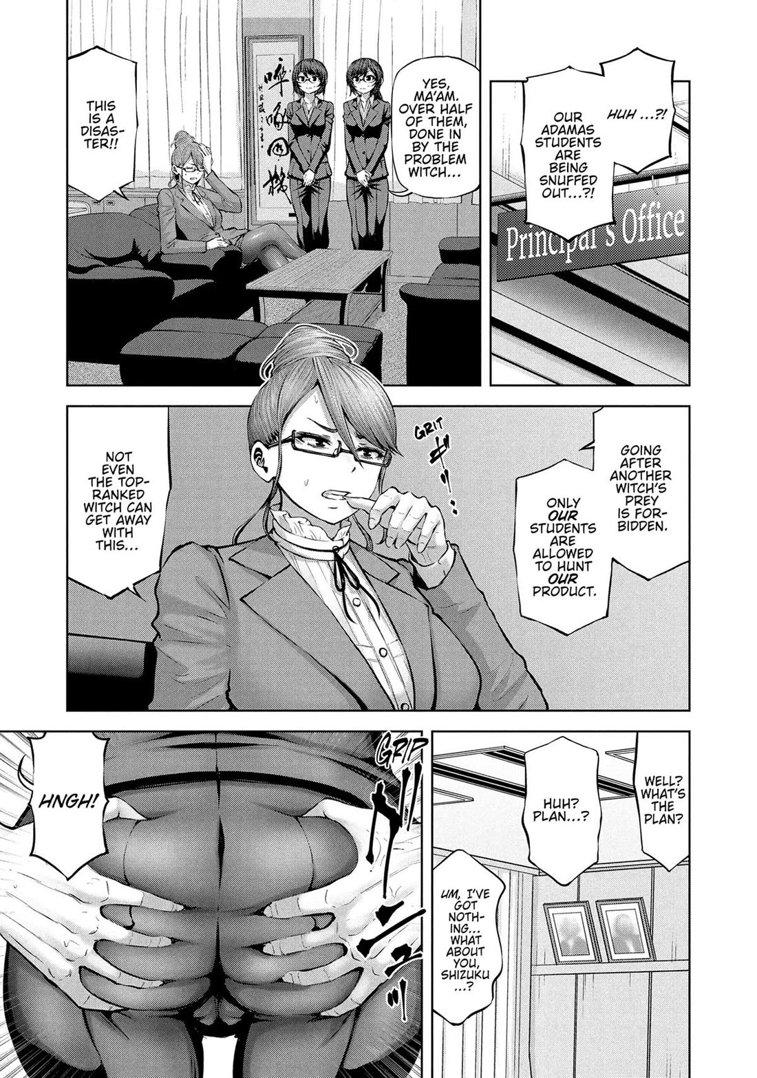 Adamasu no Majotachi chapter 49 page 24