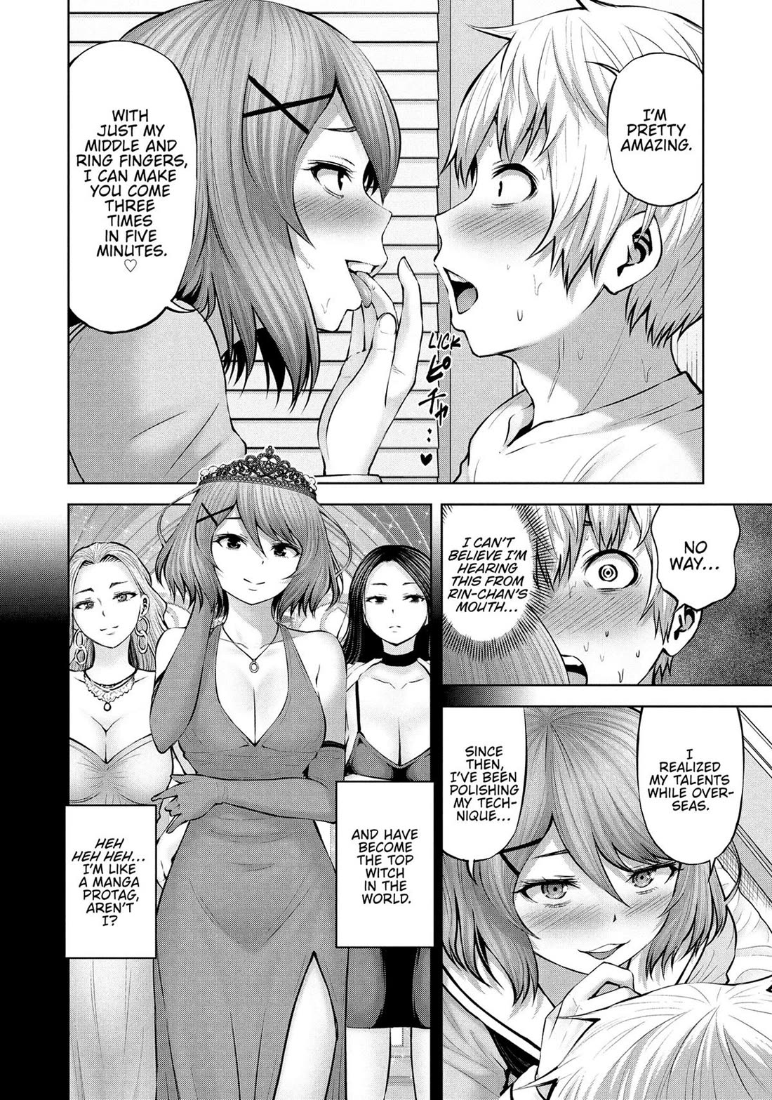 Adamasu no Majotachi chapter 49 page 4