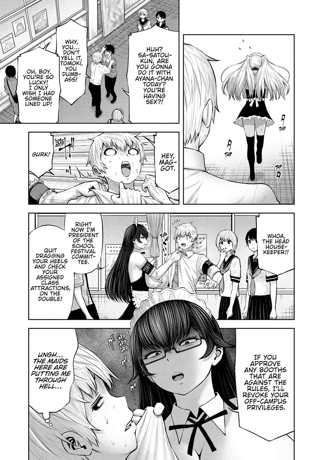 Adamasu no Majotachi chapter 55 page 11