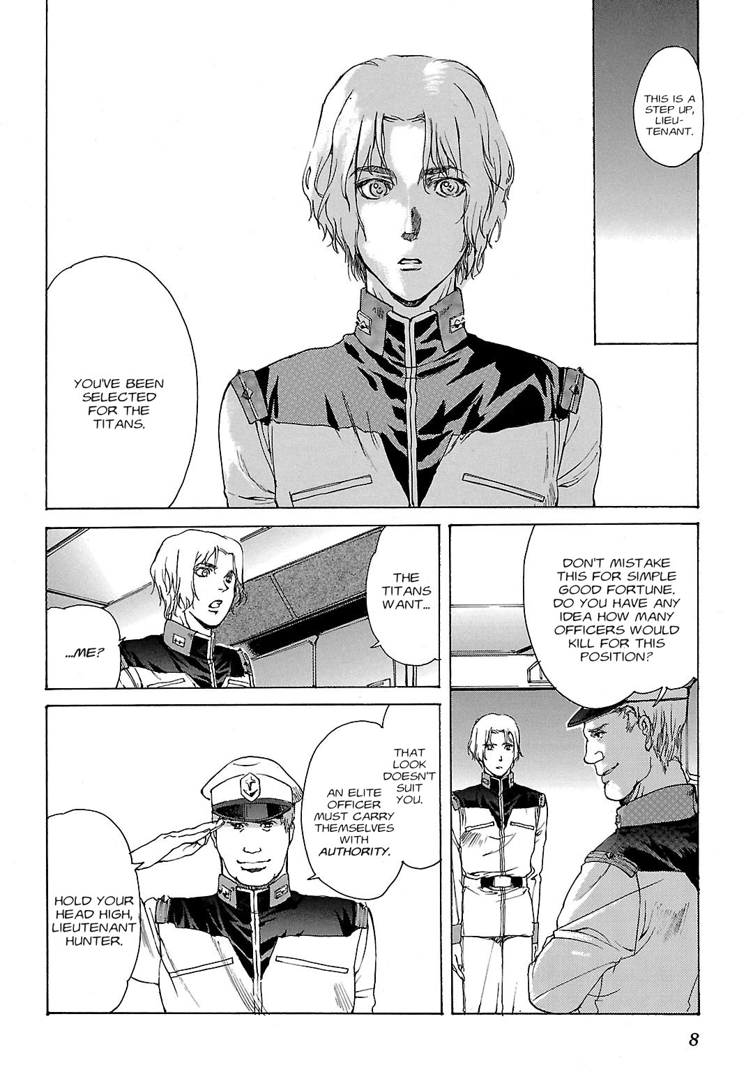 Advance of Z: The Flag of Titans chapter 1 page 8