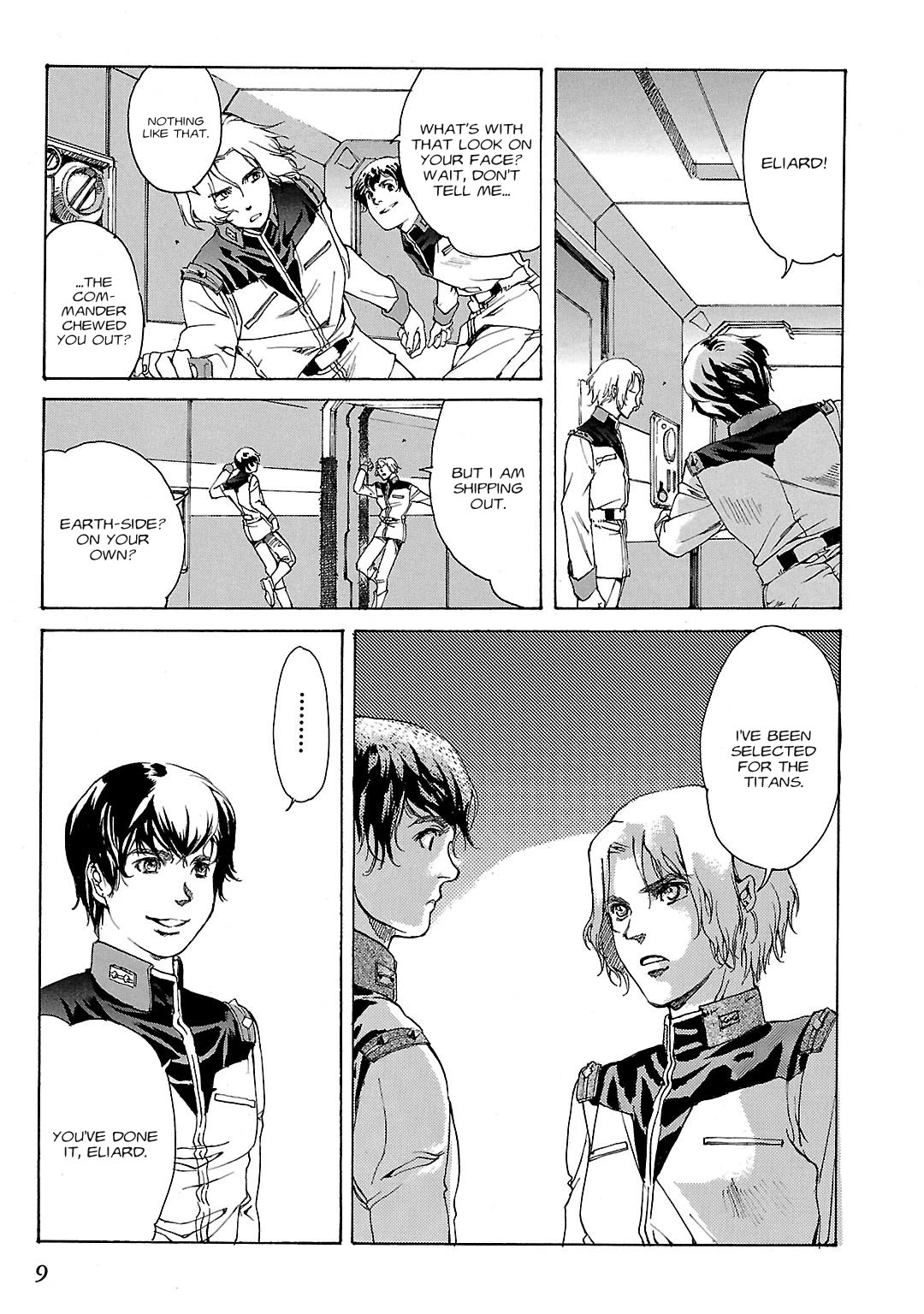 Advance of Z: The Flag of Titans chapter 1 page 9