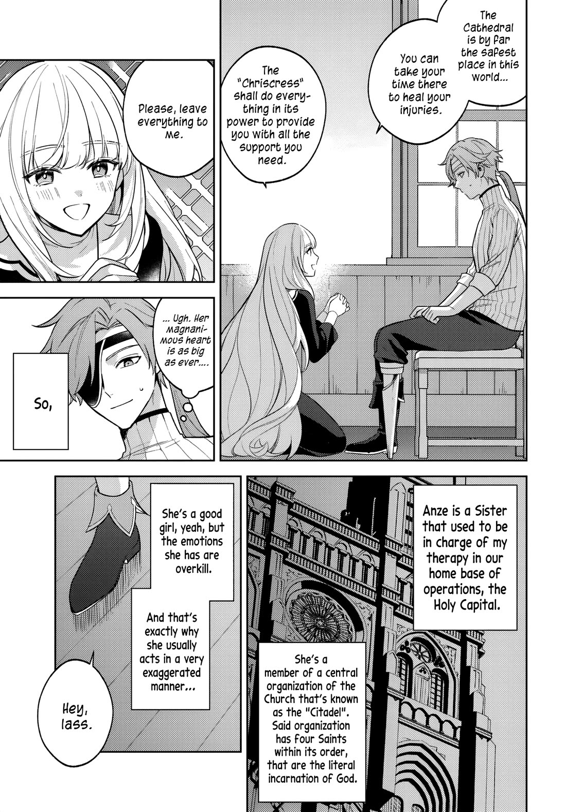 After a Desperate Struggle to Avoid Annihilation, My Party Became Unwell chapter 4 page 8