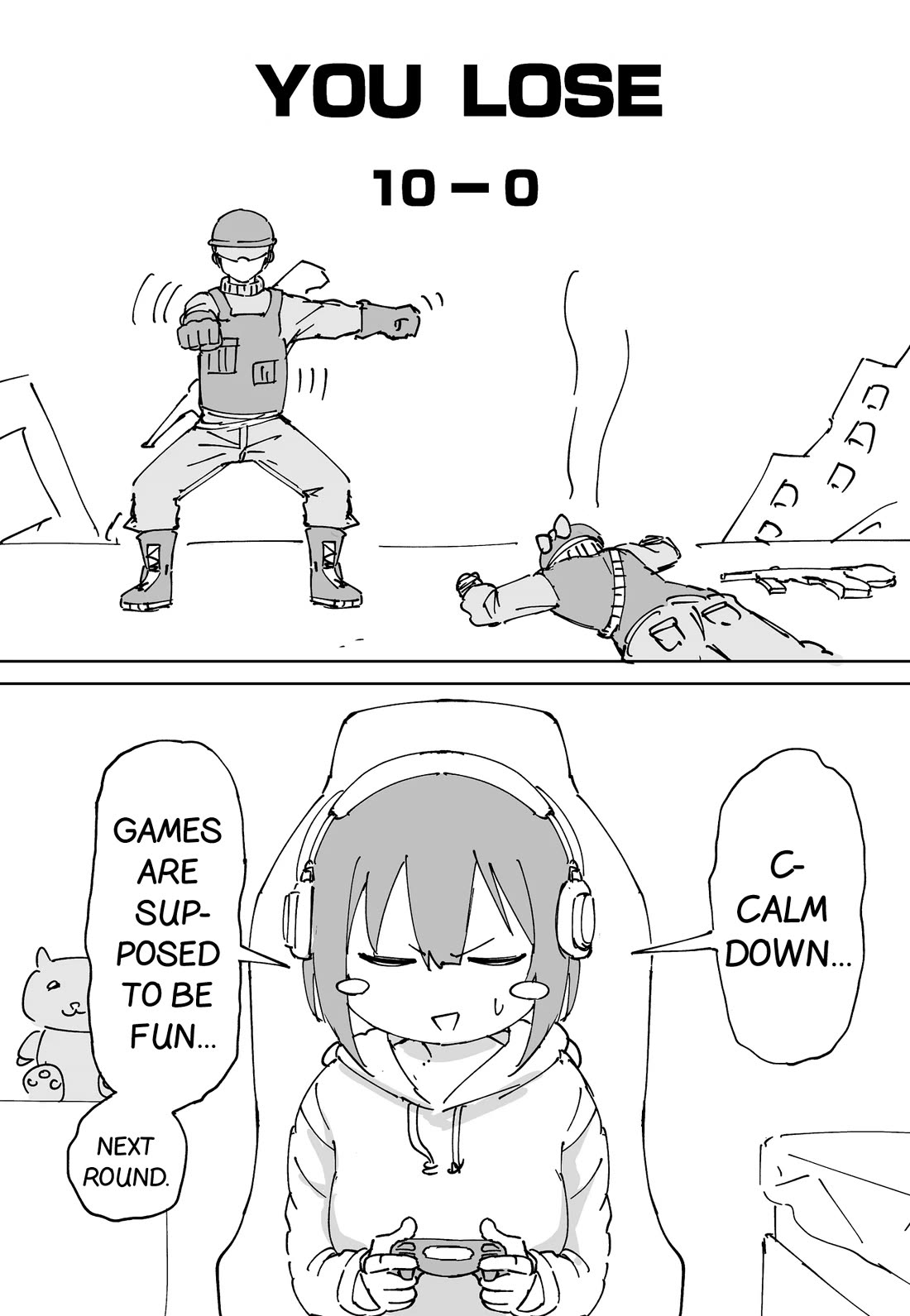 After Beating a Noob in an FPS, He Wanted to Fight Me in Real Life LOL chapter 0 page 3