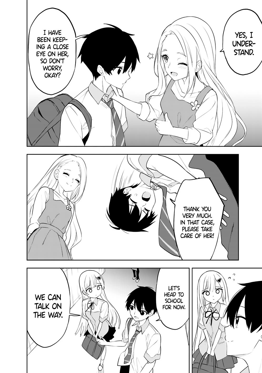 After Coincidentally Saving the New Transfer Student's Little Sister, We Gradually Grew Closer chapter 28 page 14