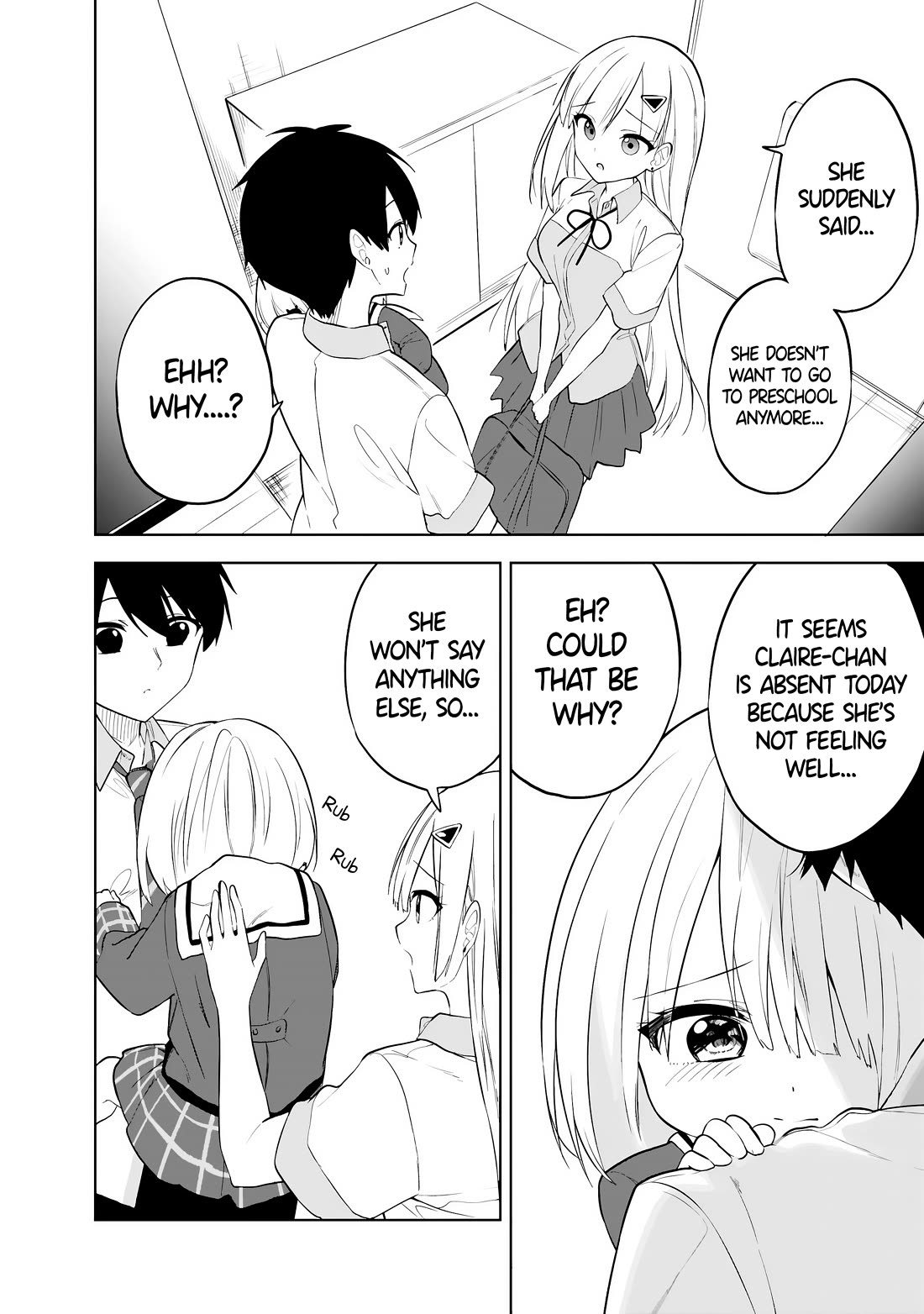 After Coincidentally Saving the New Transfer Student's Little Sister, We Gradually Grew Closer chapter 28 page 2