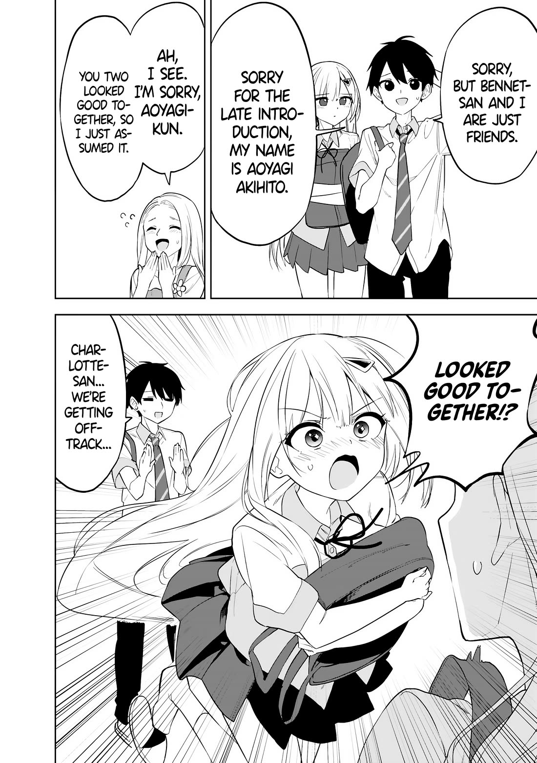 After Coincidentally Saving the New Transfer Student's Little Sister, We Gradually Grew Closer chapter 28 page 8