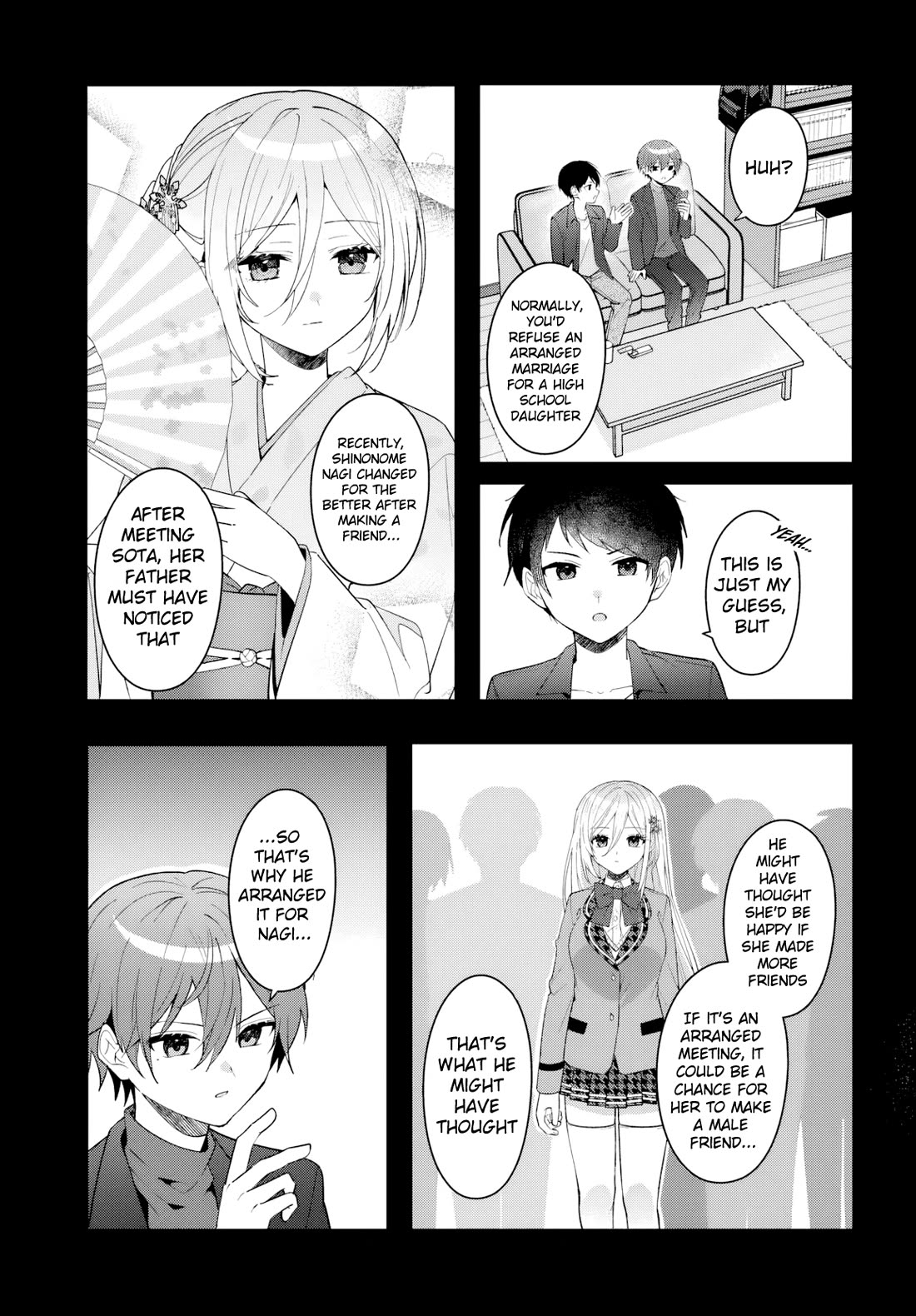 After Helping the “Ice Princess” From Another School, I Decided to Start as a Friend chapter 17 page 12