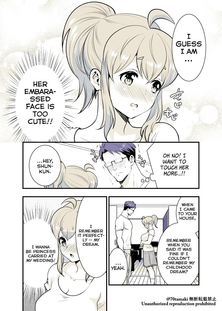 After Reuniting with my Childhood Friend, It Turned Out Both of Us had Become Tiddy Monsters chapter 18 page 6